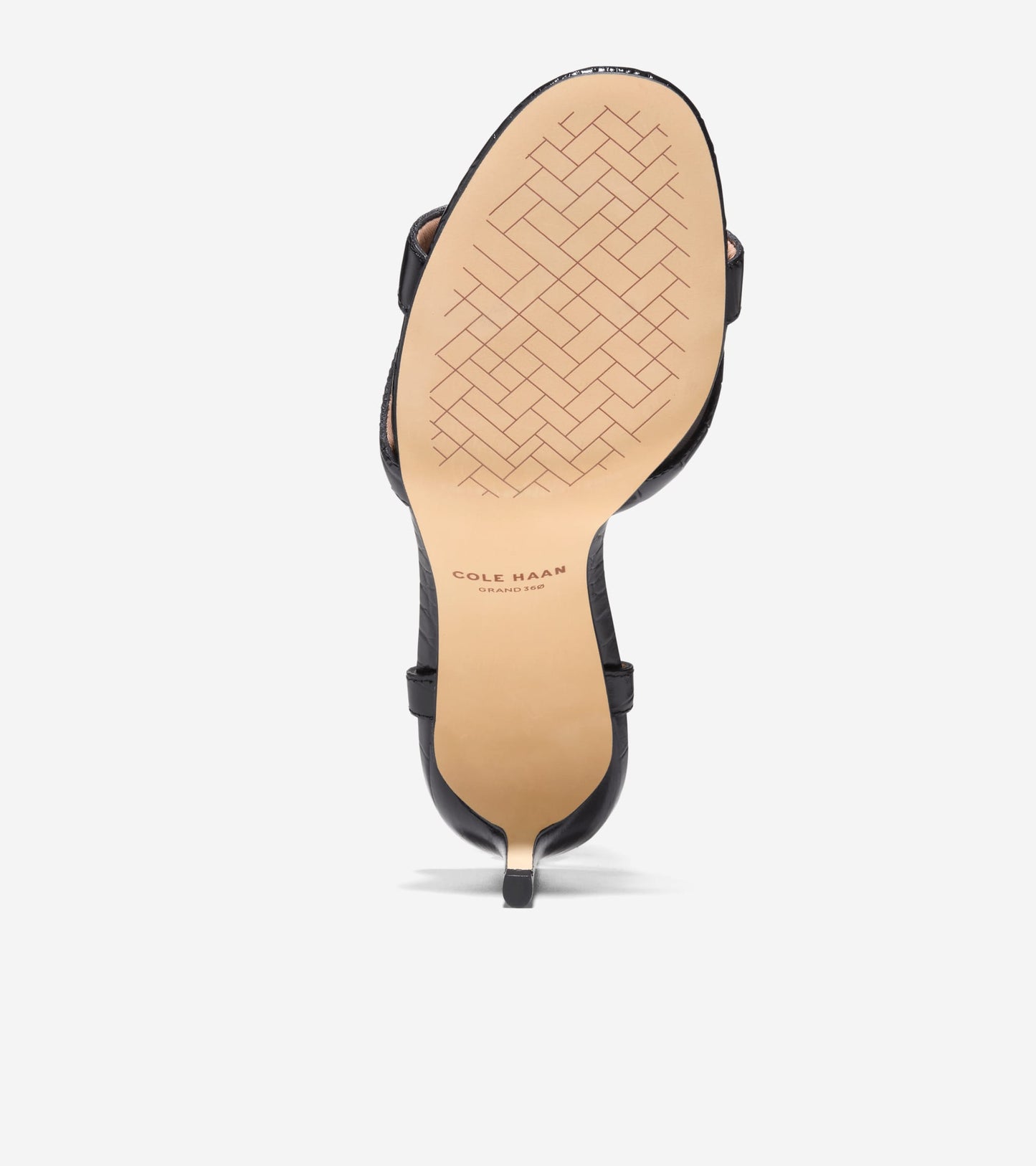 W34656:BLACK CROCO PRINT LEA