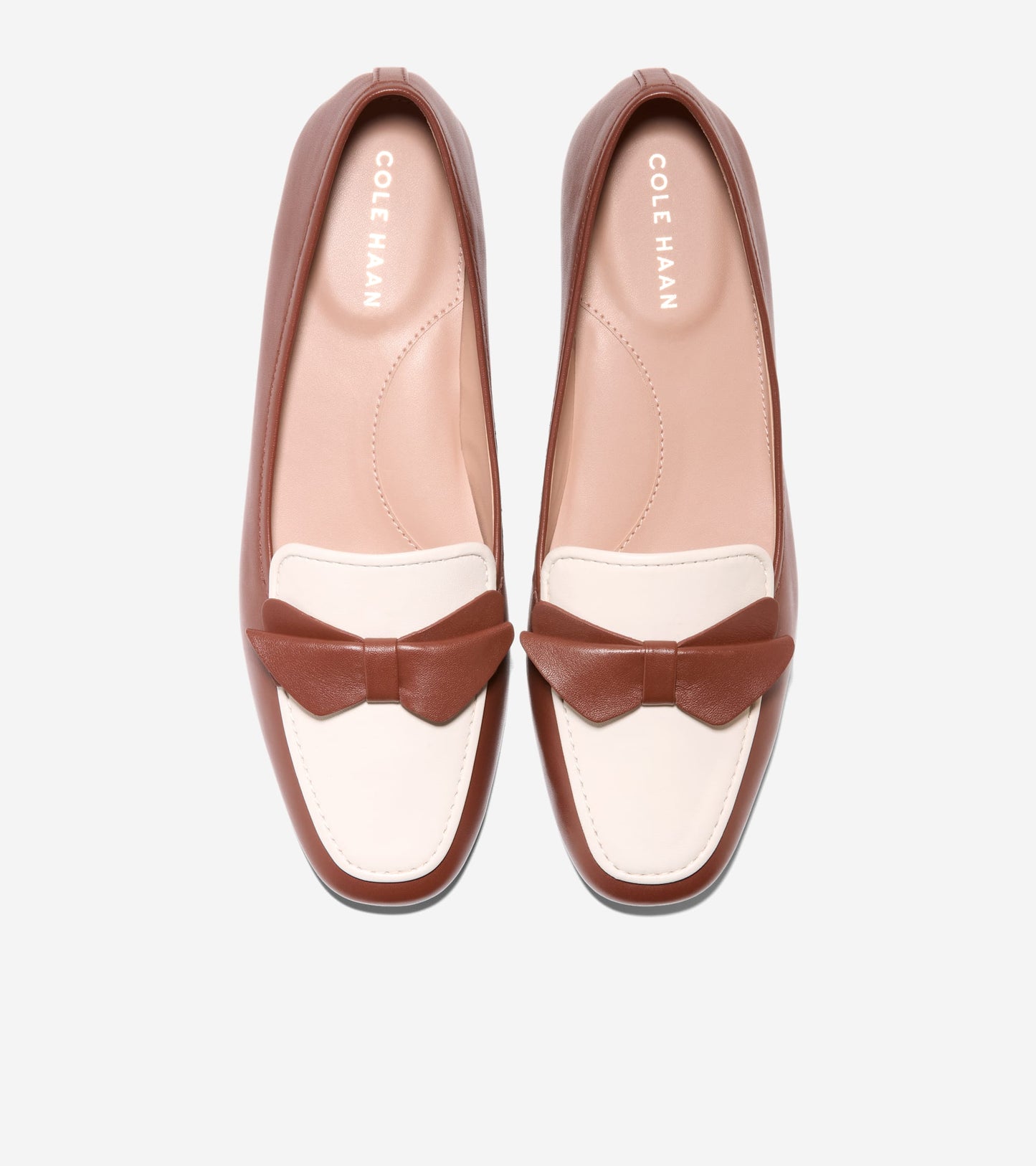 W34283:CH DK CUOIO/IVORY LTR