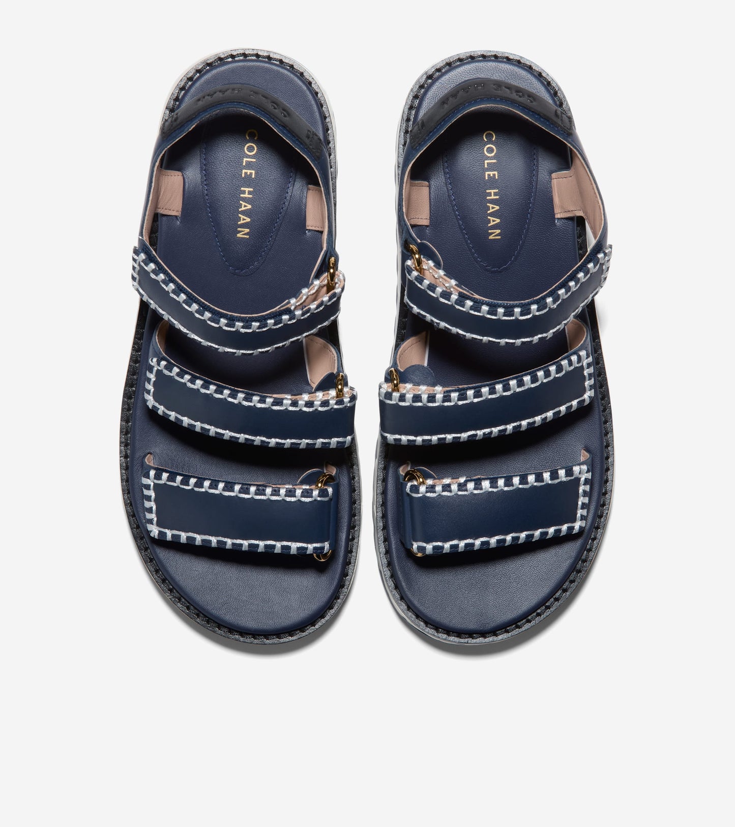 Women's Grandprø Daylin Wedge Triple Strap Sandals