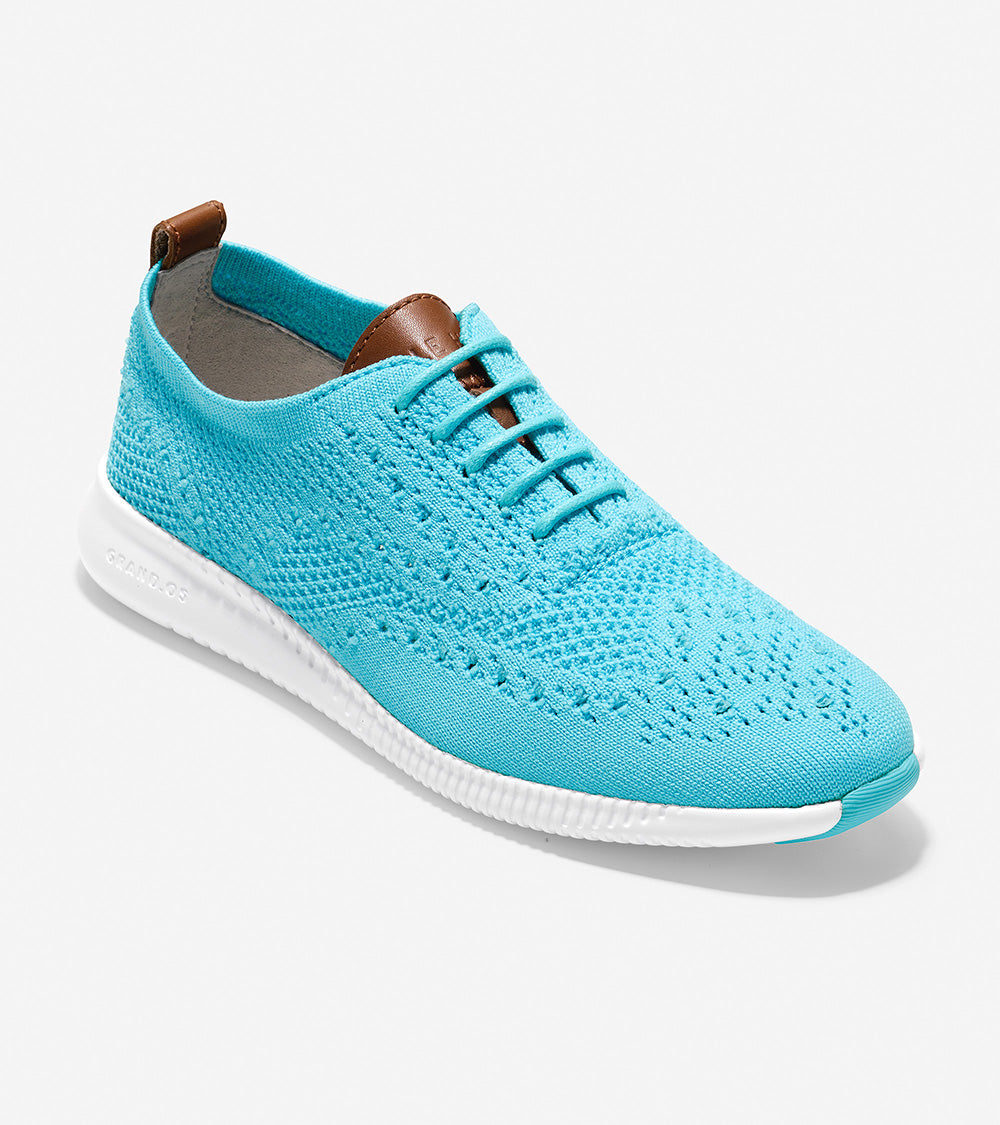 ColeHaan-2.Zerøgrand Wingtip Oxford -w09342-Blue