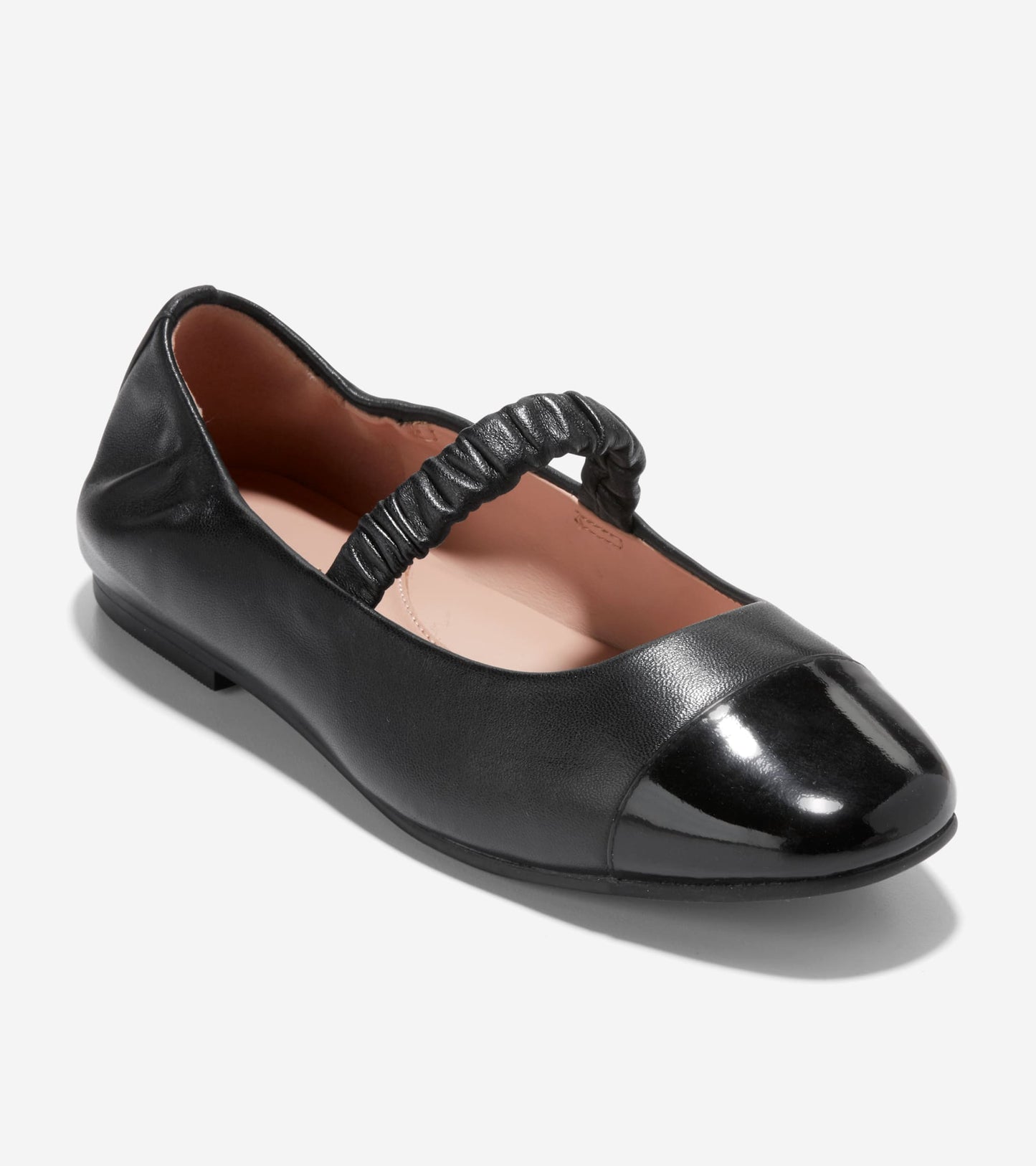 W30844:BLACK LTR/BLACK PATENT LTR
