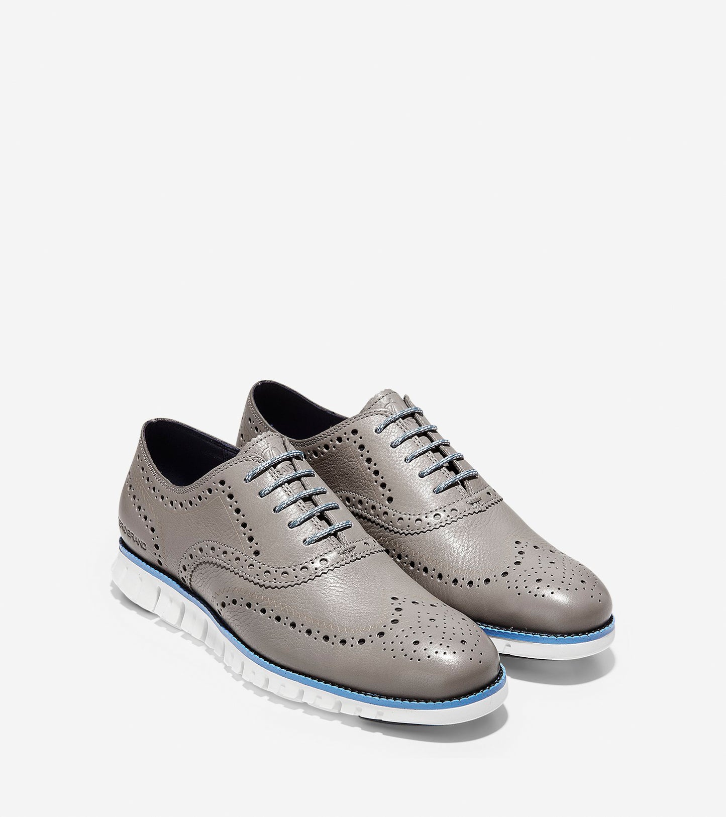 ColeHaan-ZERØGRAND Wingtip Oxford-c29479-Ironstone Leather-skyline Blue-optic Whi