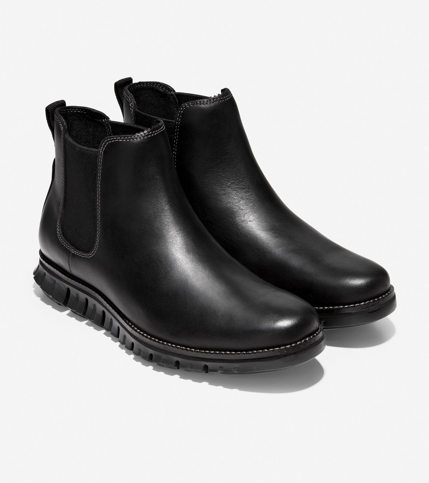 ColeHaan-ZERØGRAND Chelsea Boot-c30163-Black Leather