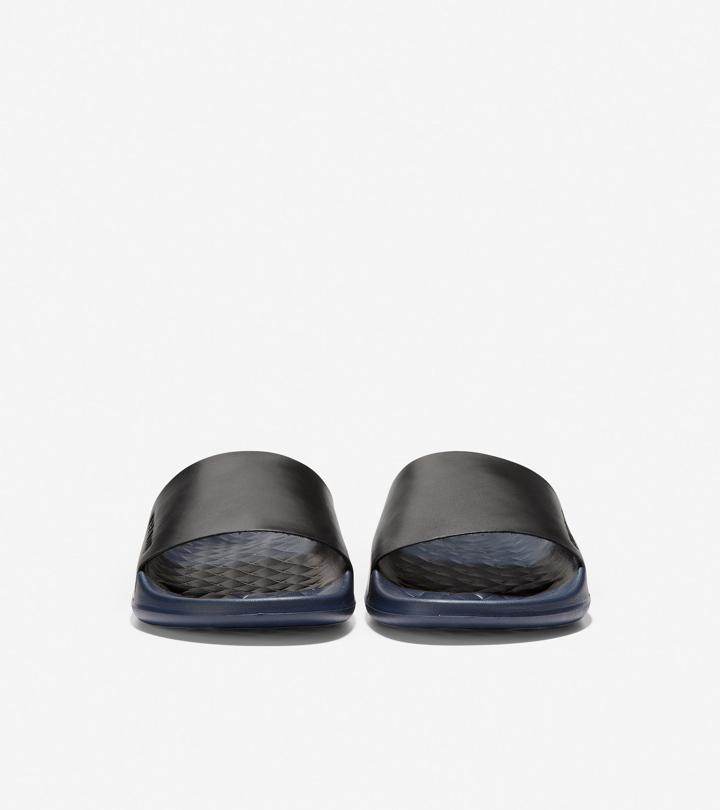 ColeHaan-GrandPrø Slide Sandal-c30548-Black-Marine Blue