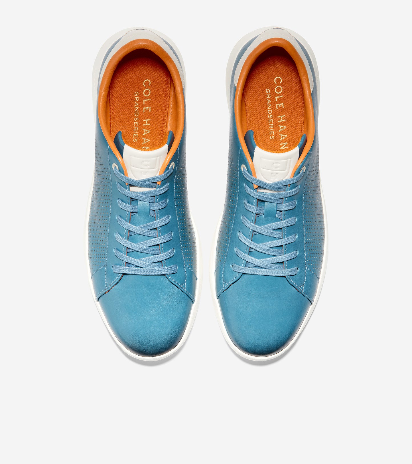 ColeHaan-GrandPrø Tennis Sneaker-c30918-Crystal Blue-Ivory