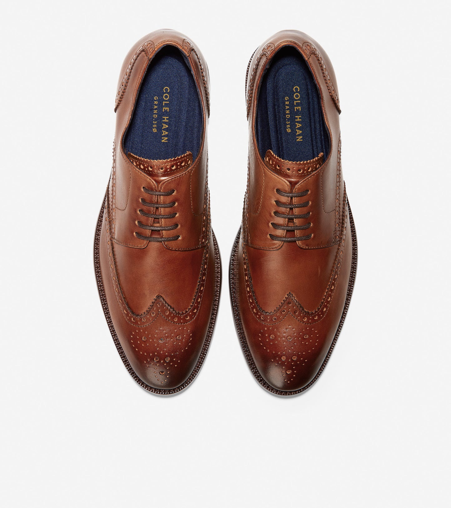 ColeHaan-Harrison Wingtip Oxford-c31407-British Tan