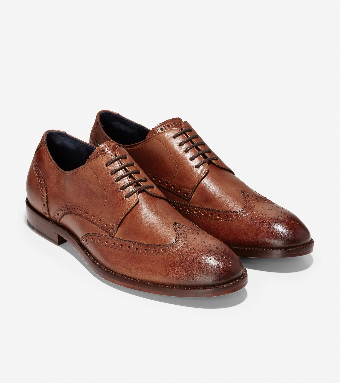 ColeHaan-Harrison Wingtip Oxford-c31407-British Tan