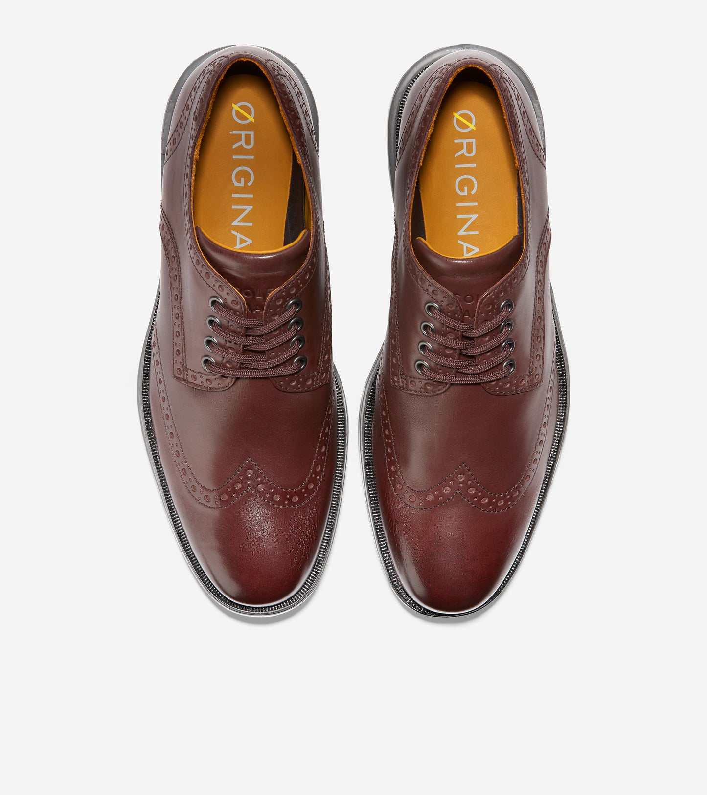 ColeHaan-ØriginalGrand Lux Wingtip Oxford-c31546-Cordovan Leather