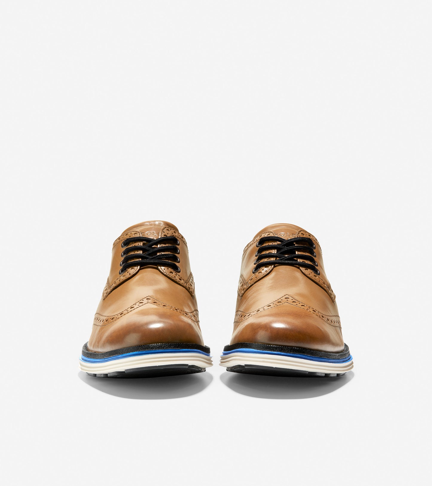 ColeHaan-ØriginalGrand Lux Wingtip Oxford-c31549-Safari Leather-True Blue-Ivory