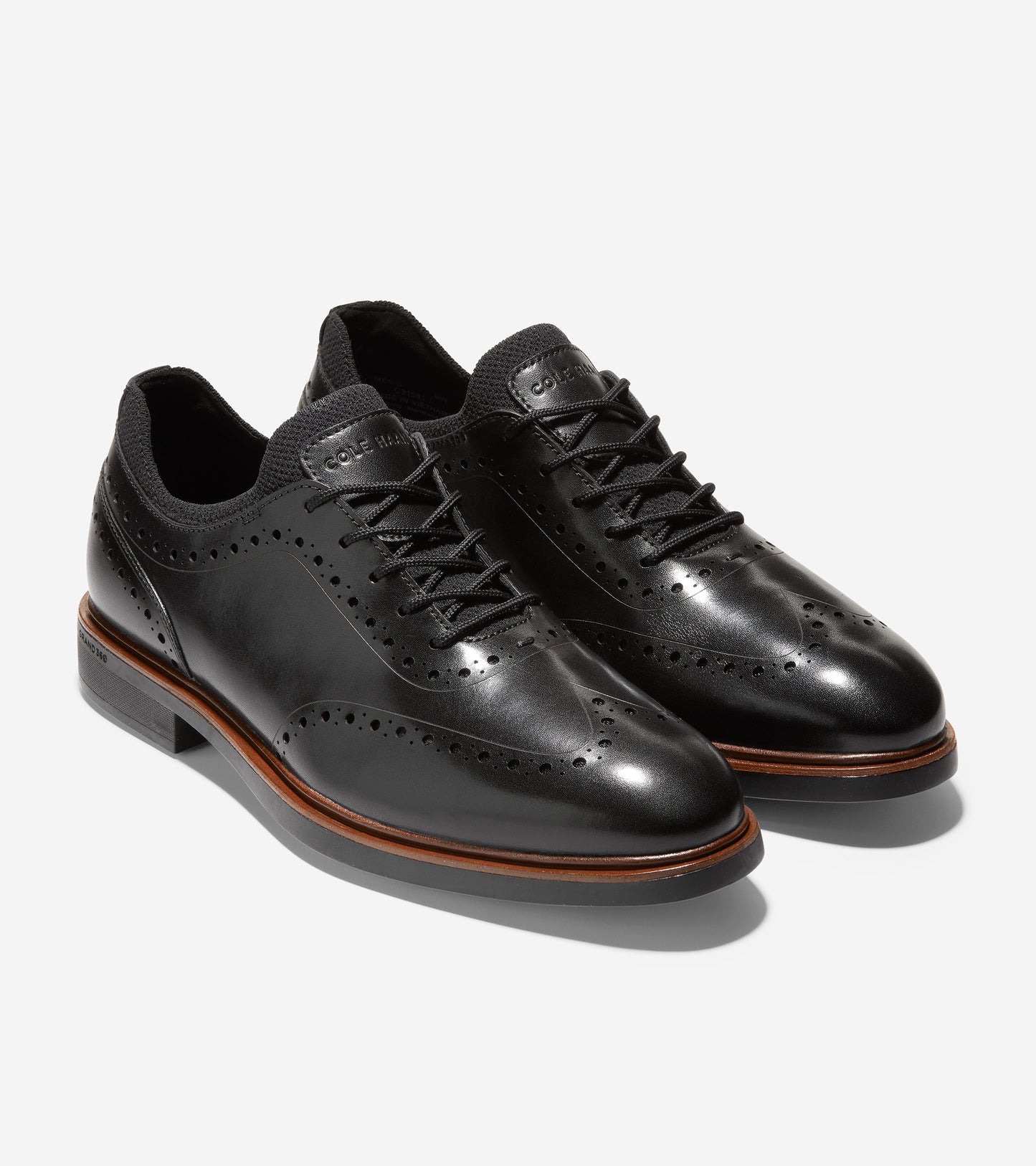 ColeHaan-Washington Grand Wingtip Oxford-c31581-Black