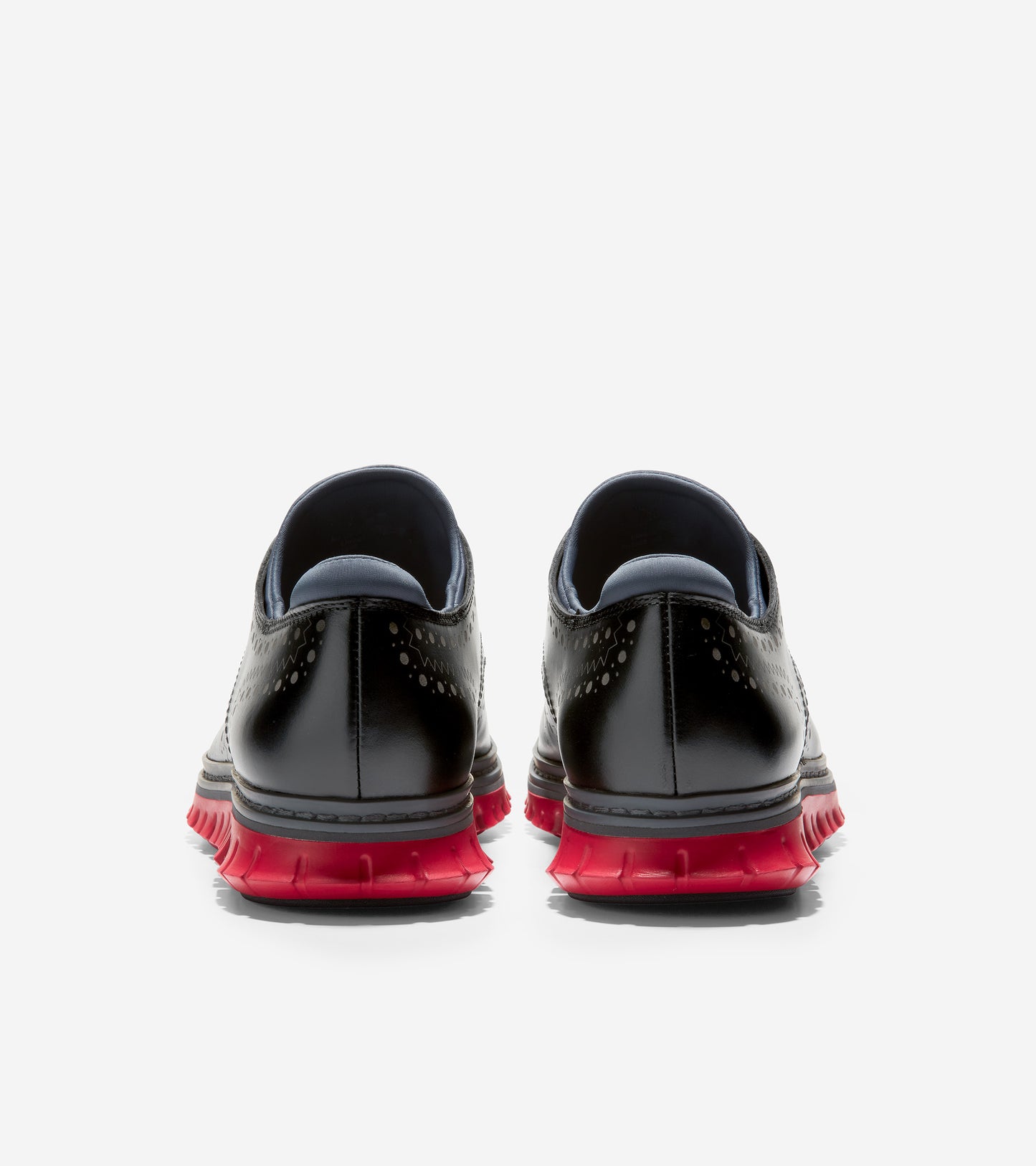 ColeHaan-ZERØGRAND Wingtip Oxford-c31677-Black-Tango Red
