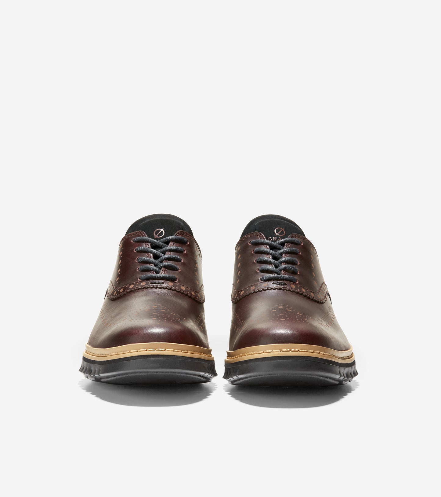 ColeHaan-ZERØGRAND Wingtip Oxford-c31685-Deep Mahogany
