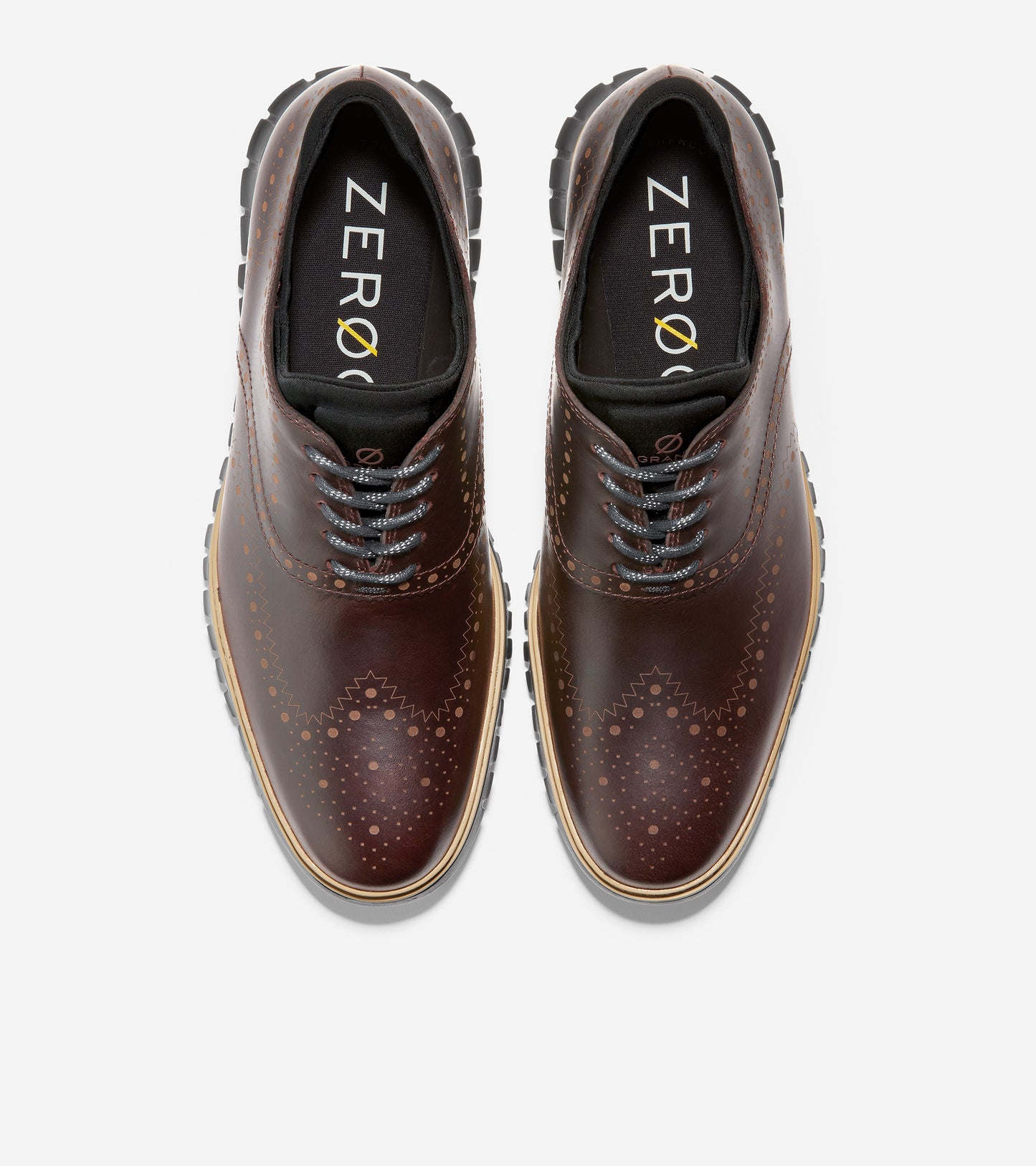 ColeHaan-ZERØGRAND Wingtip Oxford-c31685-Deep Mahogany
