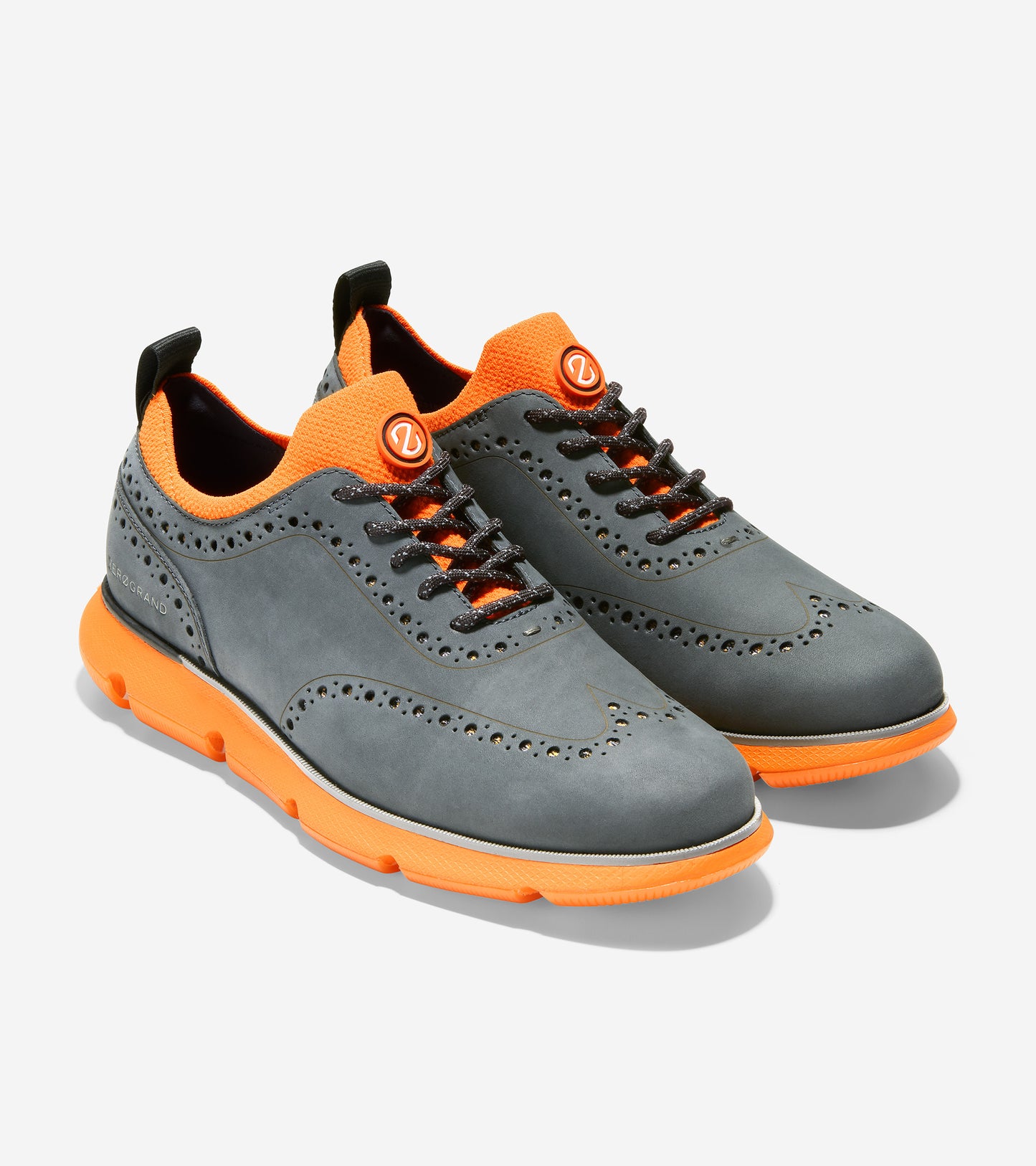 ColeHaan-4.ZERØGRAND Wingtip Oxford-c31891-Turbulence Nubuck-Vibrant Orange