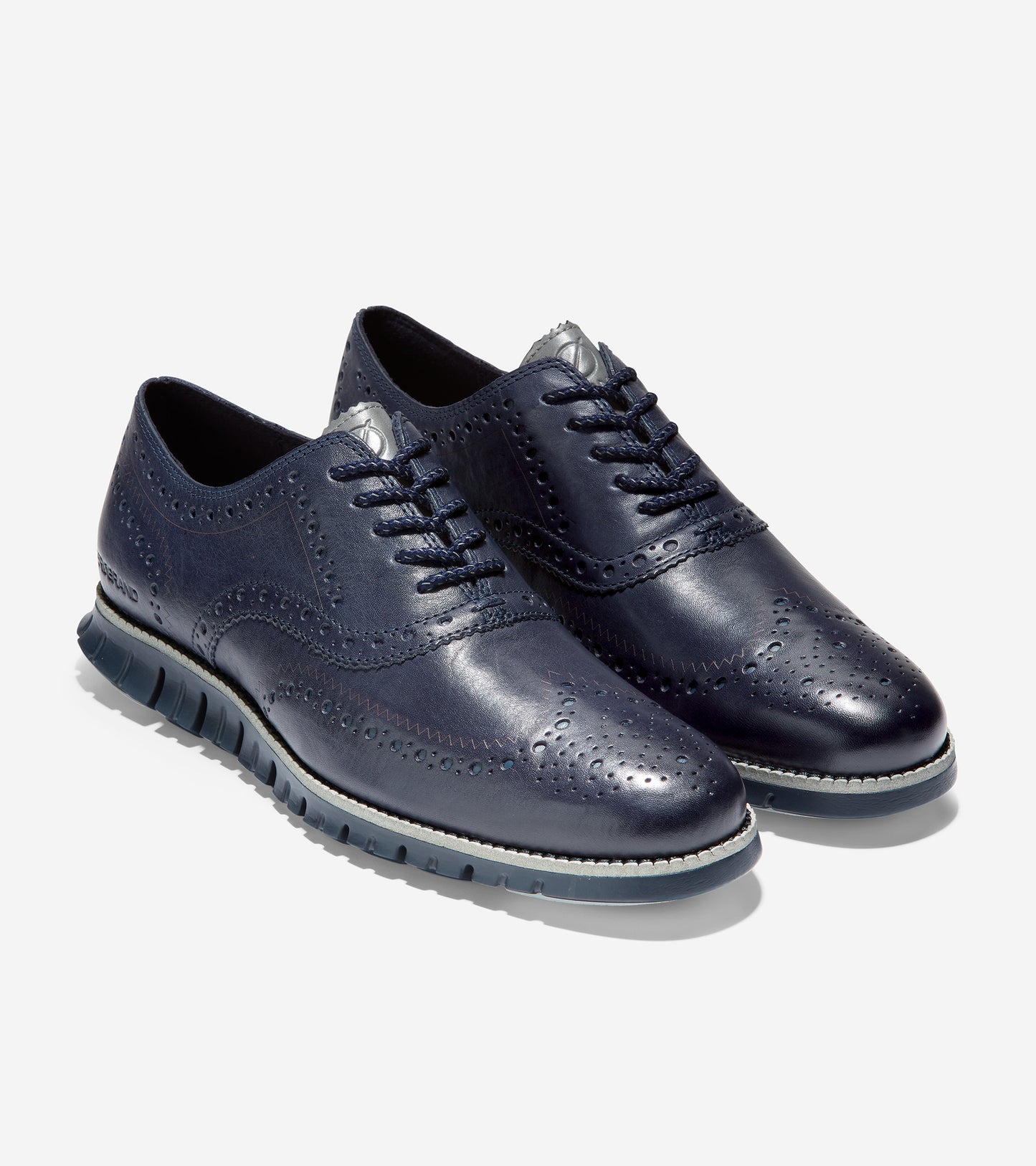 ColeHaan-ZERØGRAND Wingtip Oxford-c31920-Marine Blue-Navy