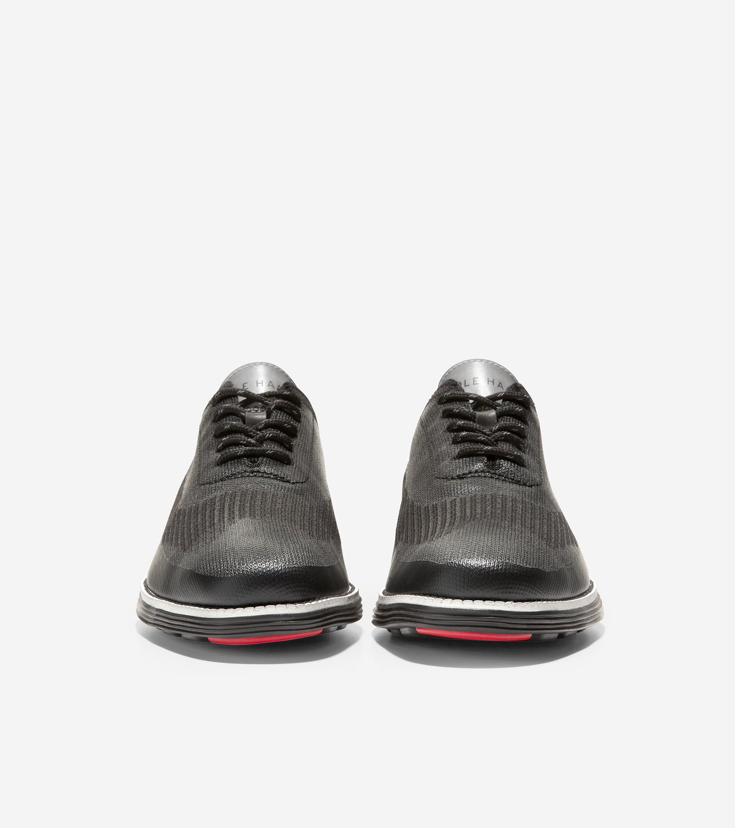 ColeHaan-ØriginalGrand Wingtip Oxford-c32434-Black Knit Stitchlite™