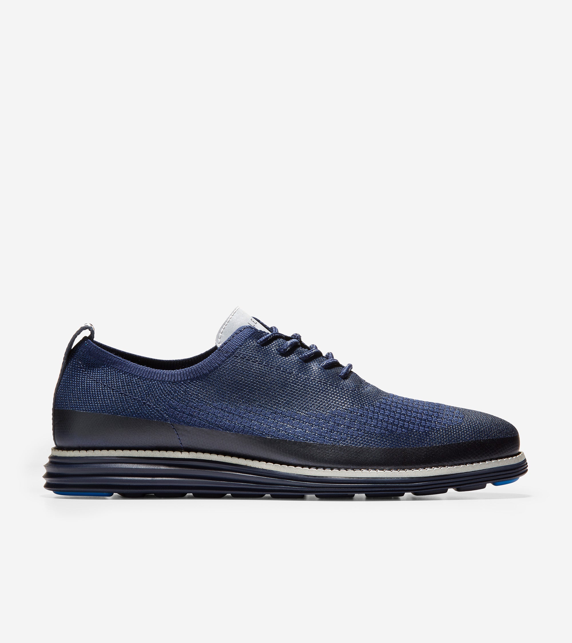 Cole haan blue wingtip shoes on sale