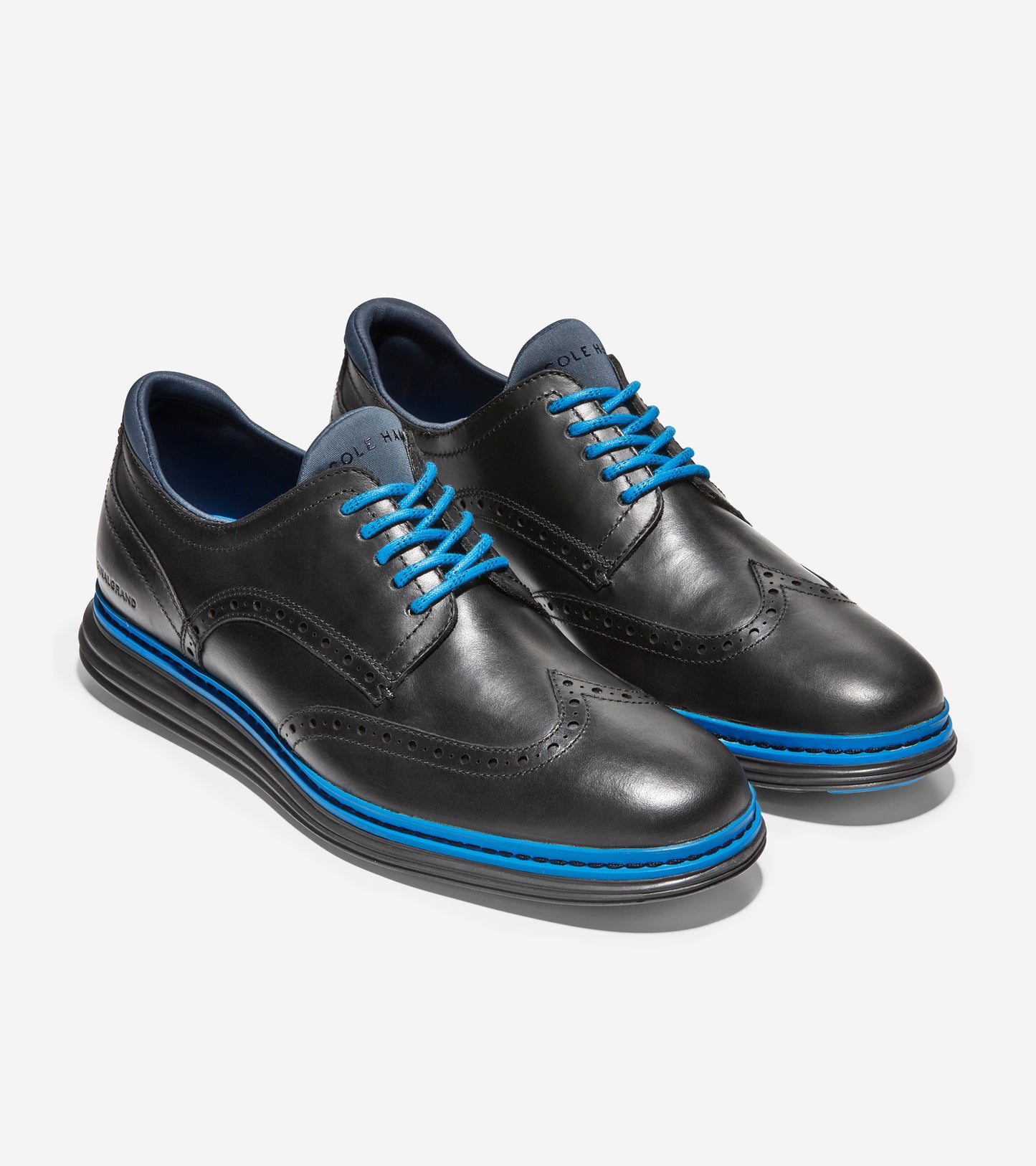 ColeHaan-ØriginalGrand Wingtip Oxford-c33175-Black-Electric