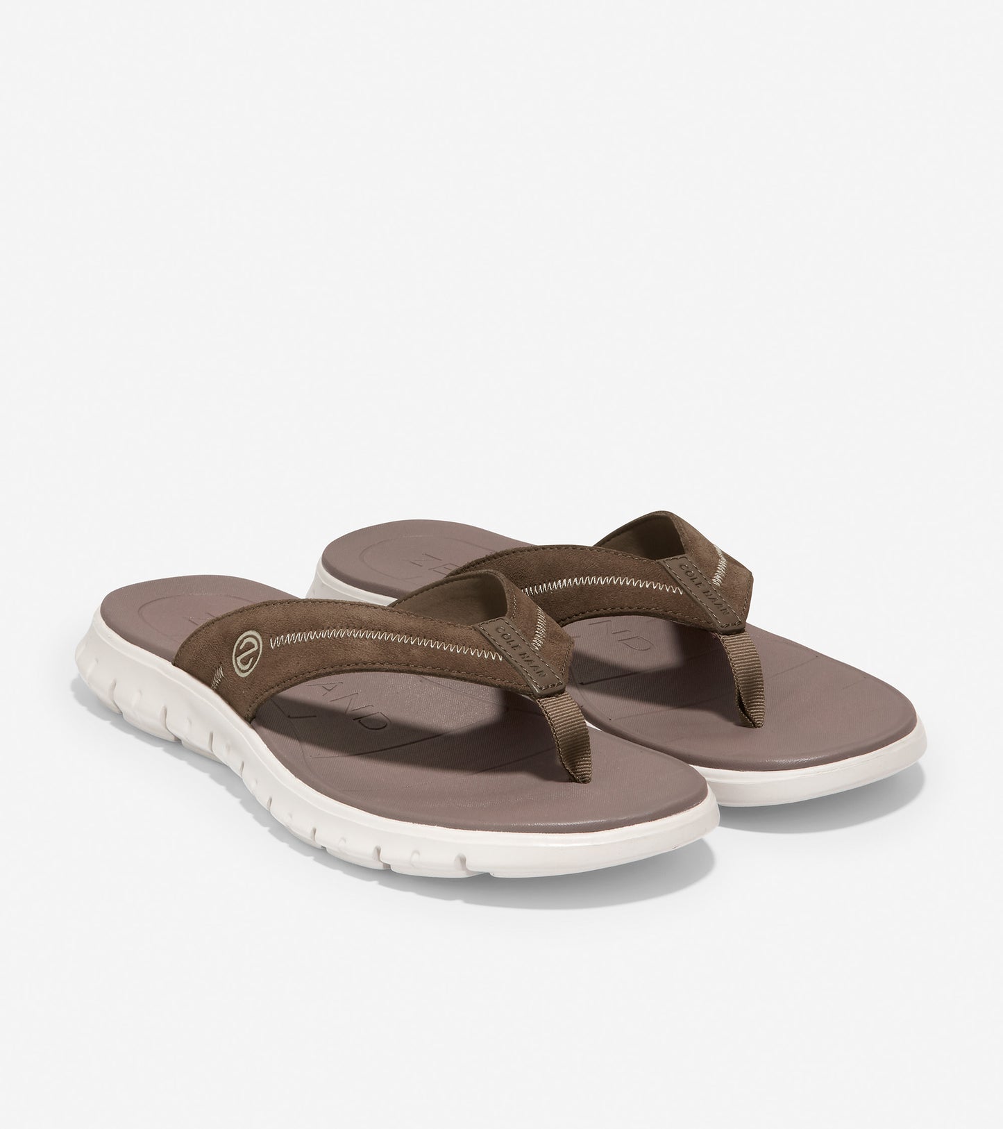 c35174-Men's ZERØGRAND Thong Sandal-Riverstone-Oyster