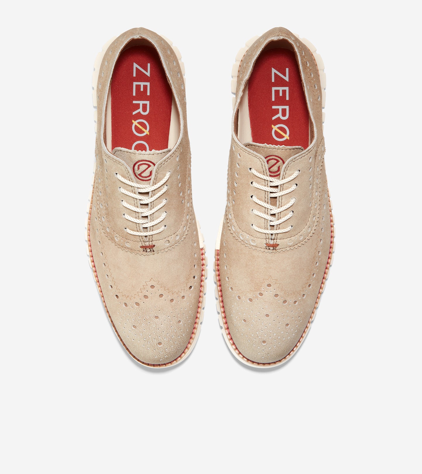 c35432-ZERØGRAND Wingtip Oxford-Warm Stucco