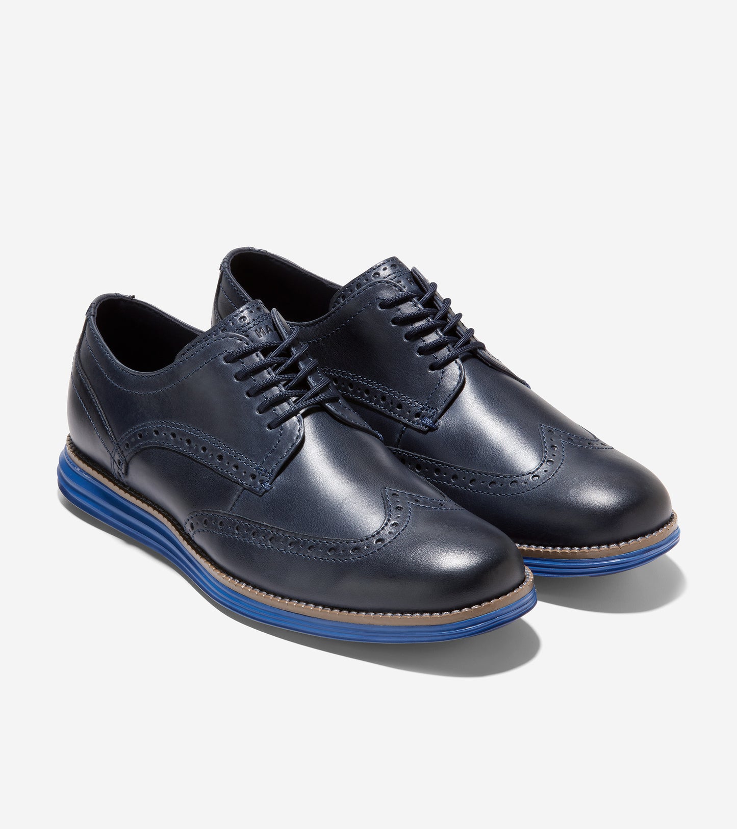 c35627-Men's ØriginalGrand Wingtip Oxford-Navy-Blue