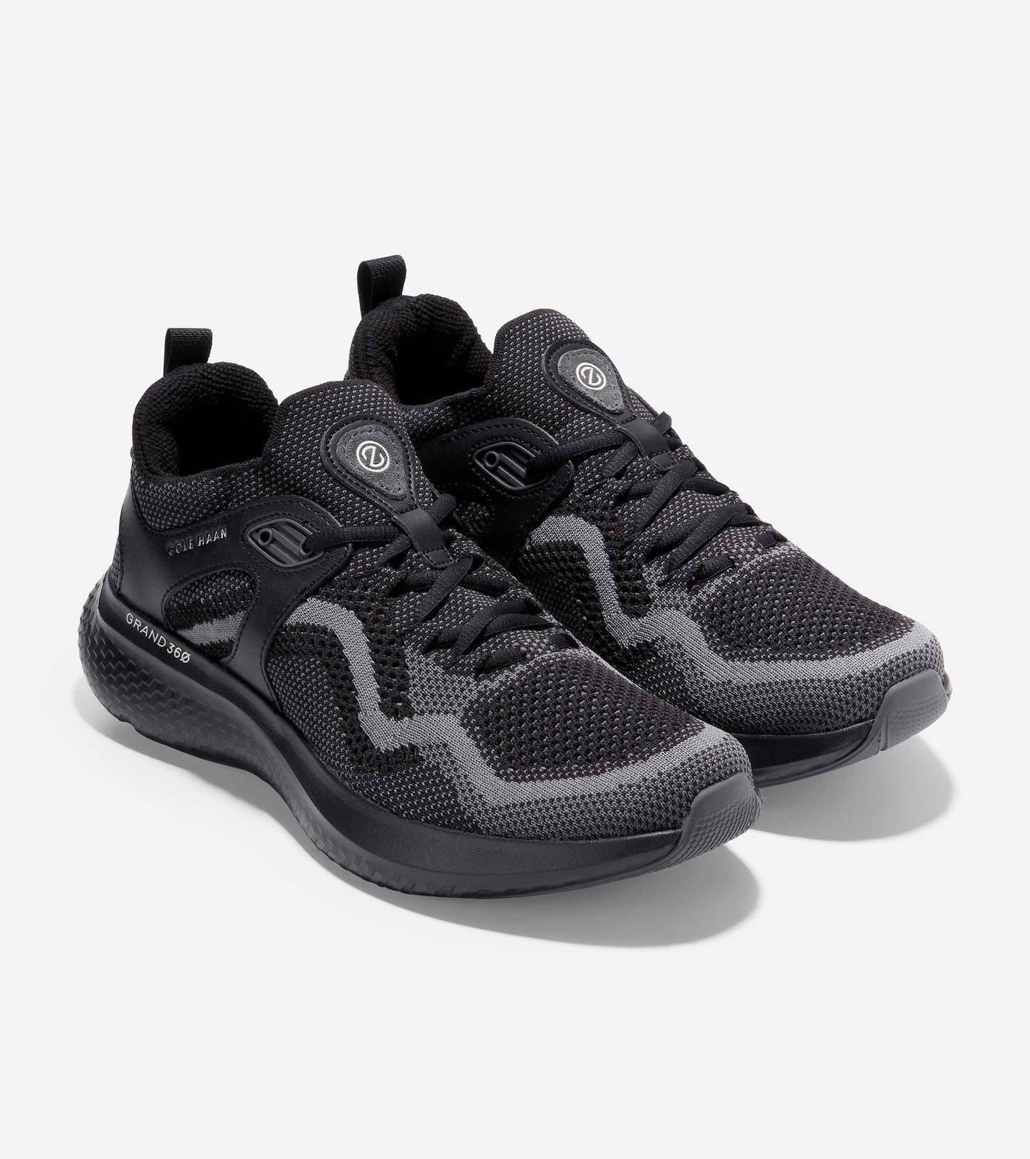 c35904-Men's ZERØGRAND Outpace 2 SL Running Shoe-Black-Dark Pavement