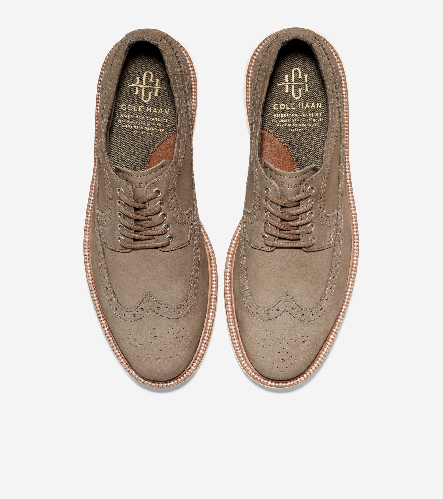 c36046-American Classics Longwing Oxford-Stone Grey