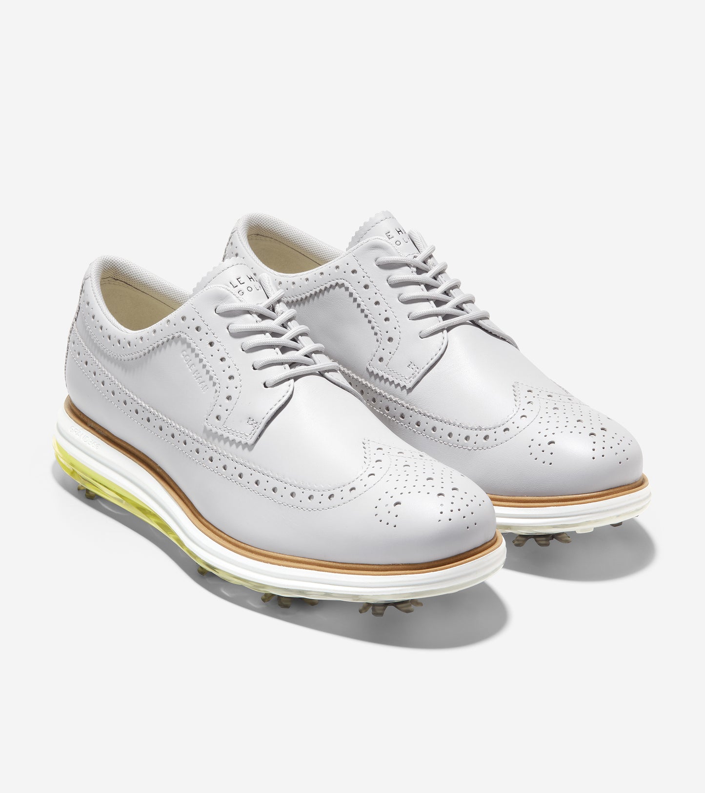 c36168-ØriginalGrand Tour Golf Shoe-Oyster Mushroom-Sunny Lime