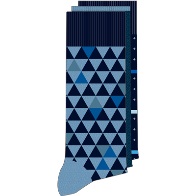 3PK DRESS COMBED COTTON-CHM201DR53001-MARINE BLUE