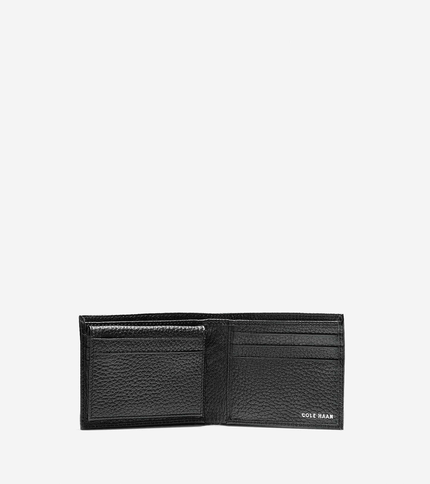 ColeHaan-Wayland Billfold With Passcase Wallet-f10093-Black