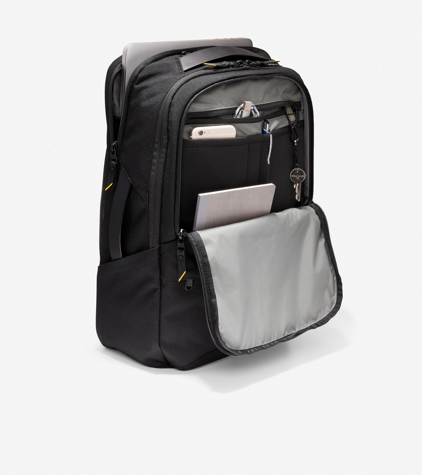 ColeHaan-ZERØGRAND City Backpack-f11300-Black