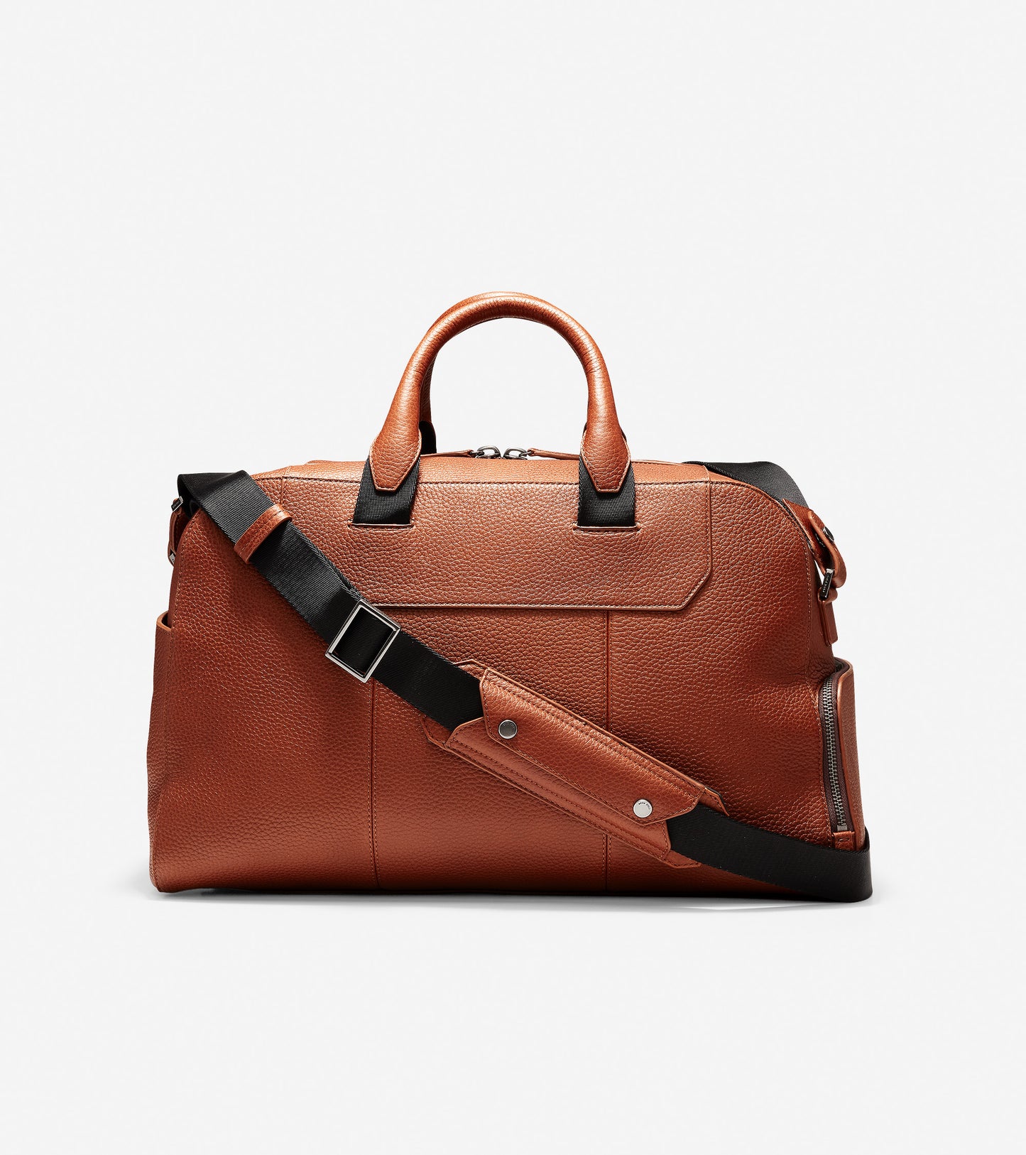 ColeHaan-GRANDSERIES Leather Duffle-f11321-British Tan Leather