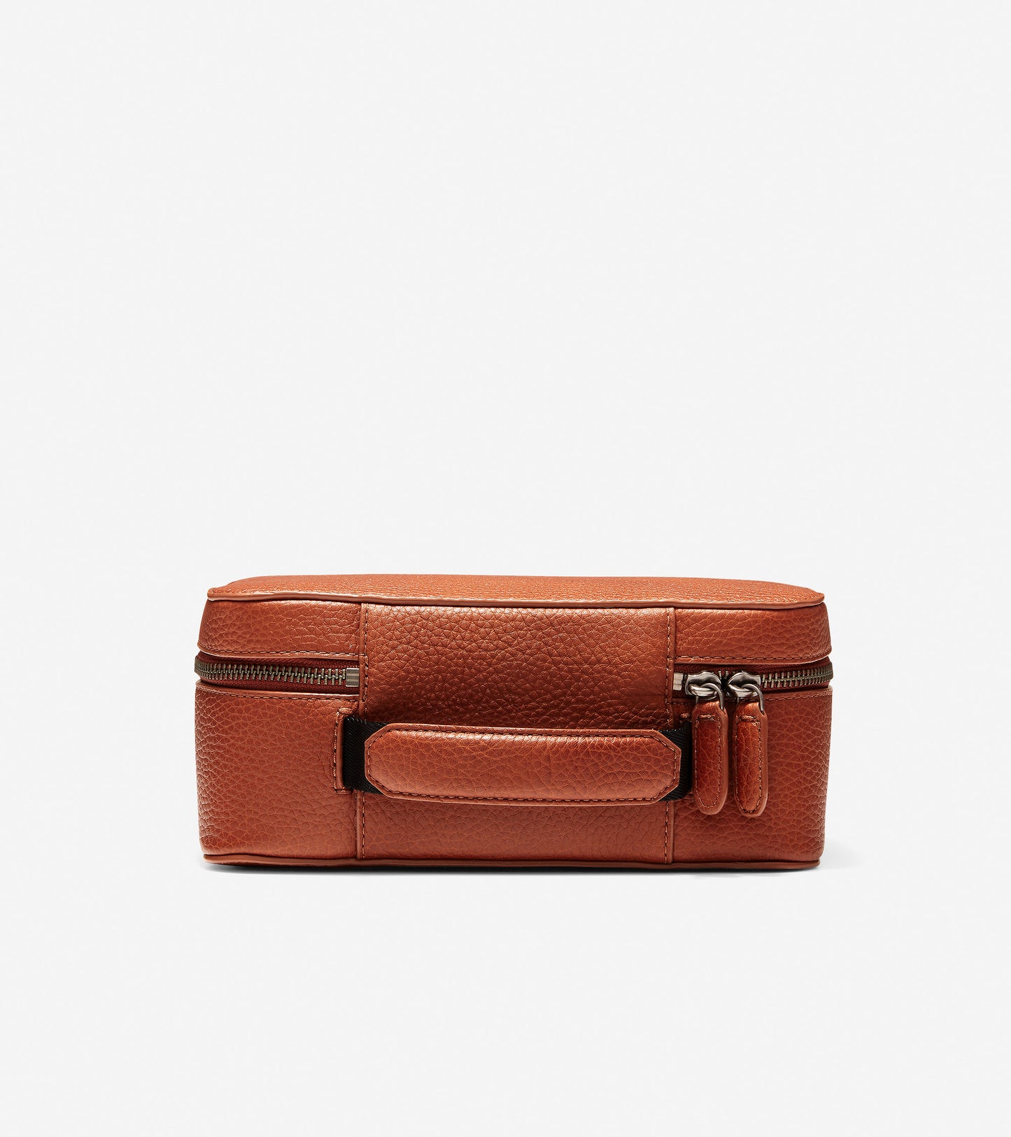 ColeHaan-GRANDSERIES Leather Zip Around Travel Case-f11387-British Tan