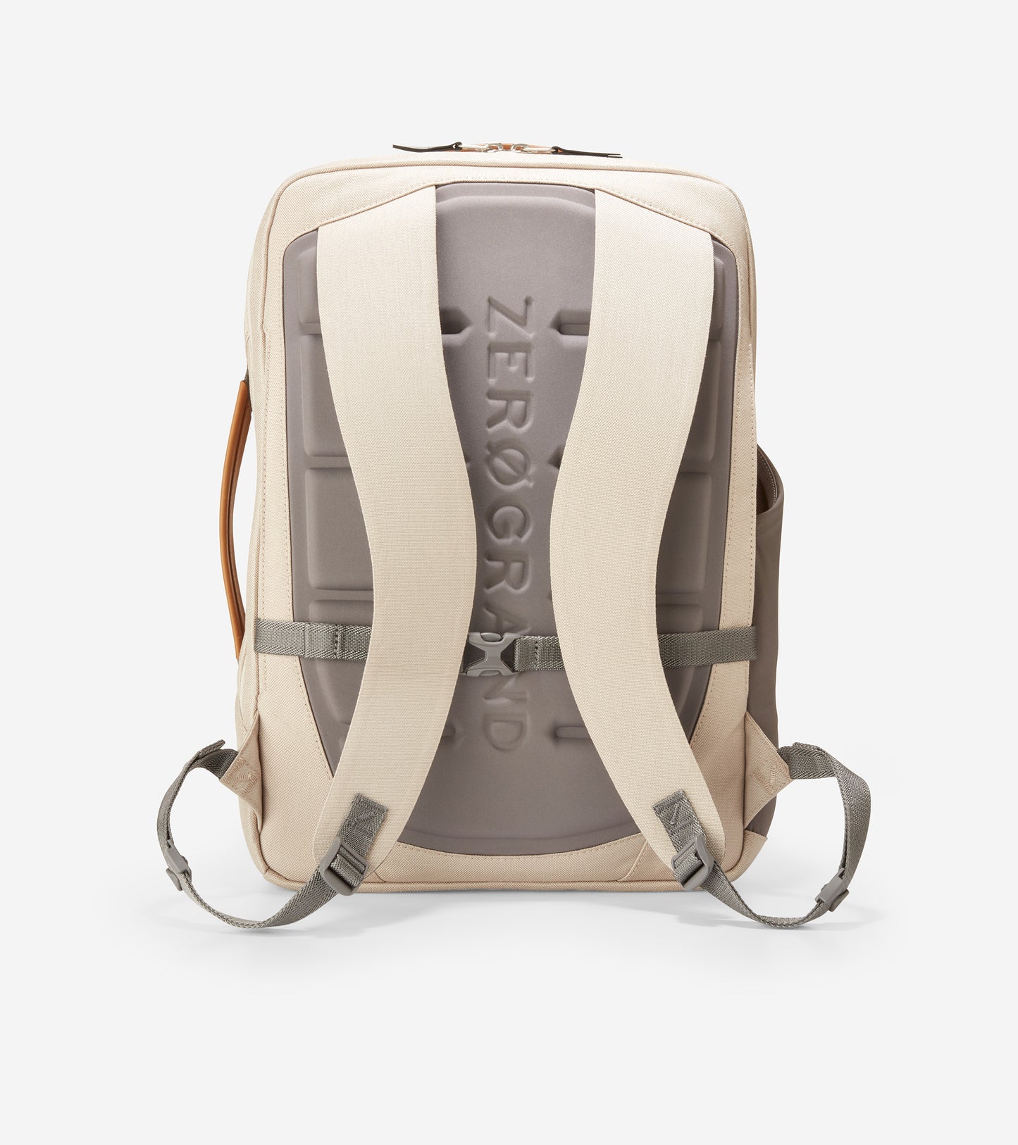 ColeHaan-ZERØGRAND Slim Convertible Backpack-f11856-Cement