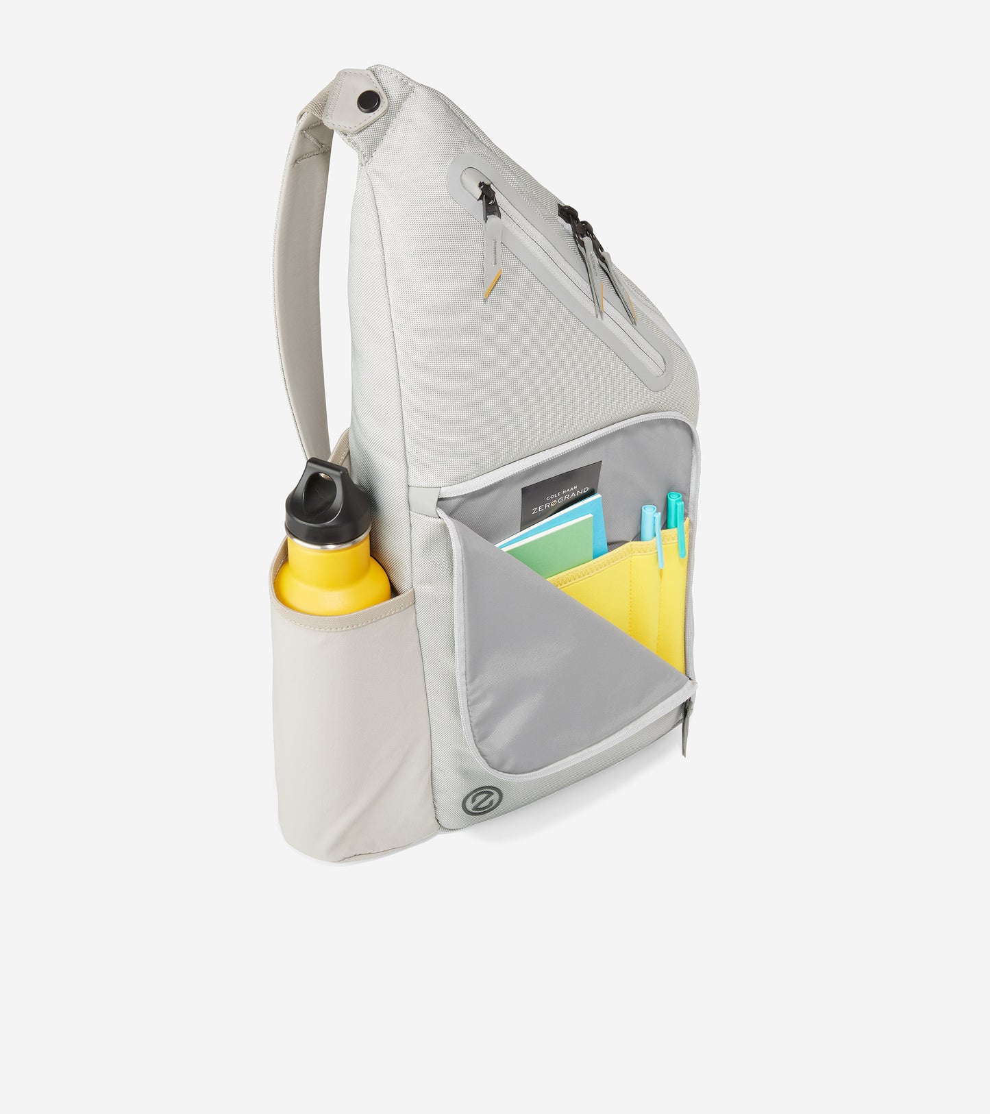 f12008-ZERØGRAND City Sling Bag-Vapor
