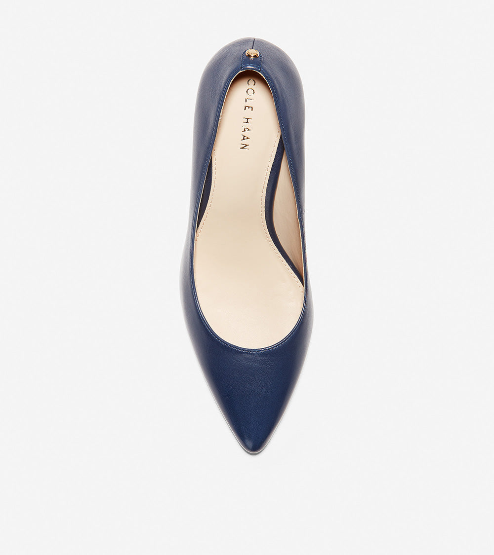 ColeHaan-Gemma Logo Pump -w11537-Blue
