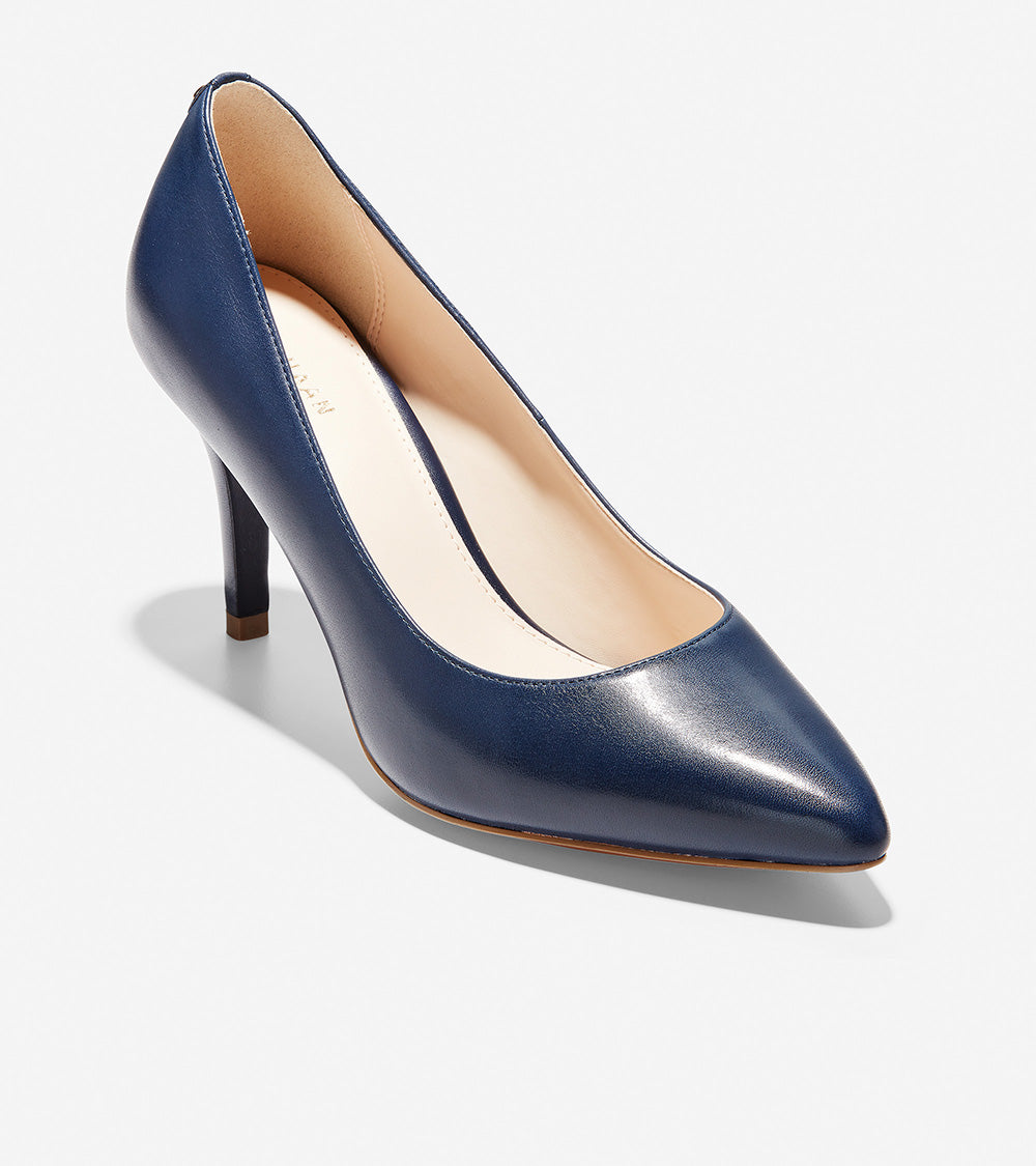 ColeHaan-Gemma Logo Pump -w11537-Blue