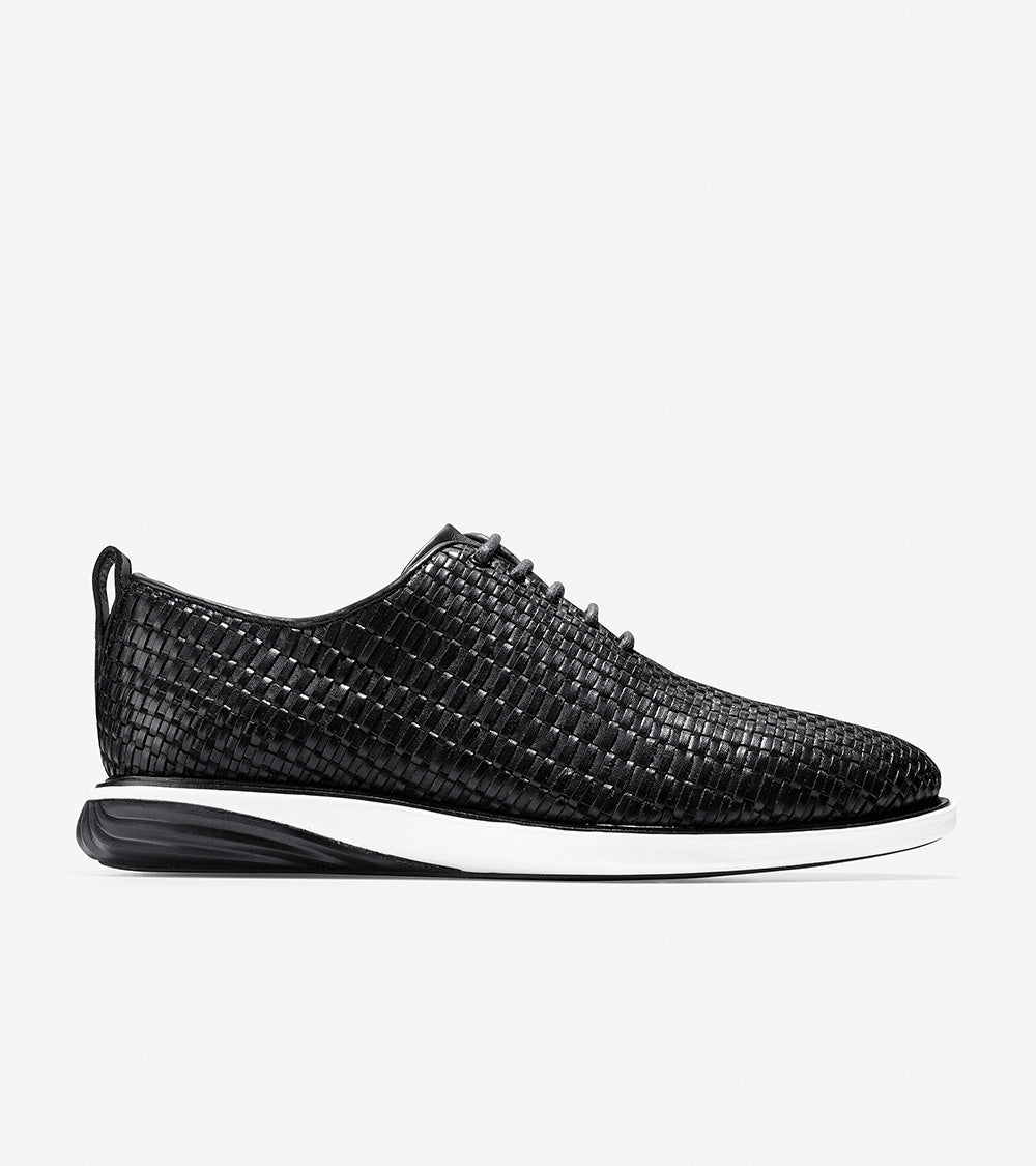 ColeHaan-Grand Evolution Woven Oxford -c27451-Black