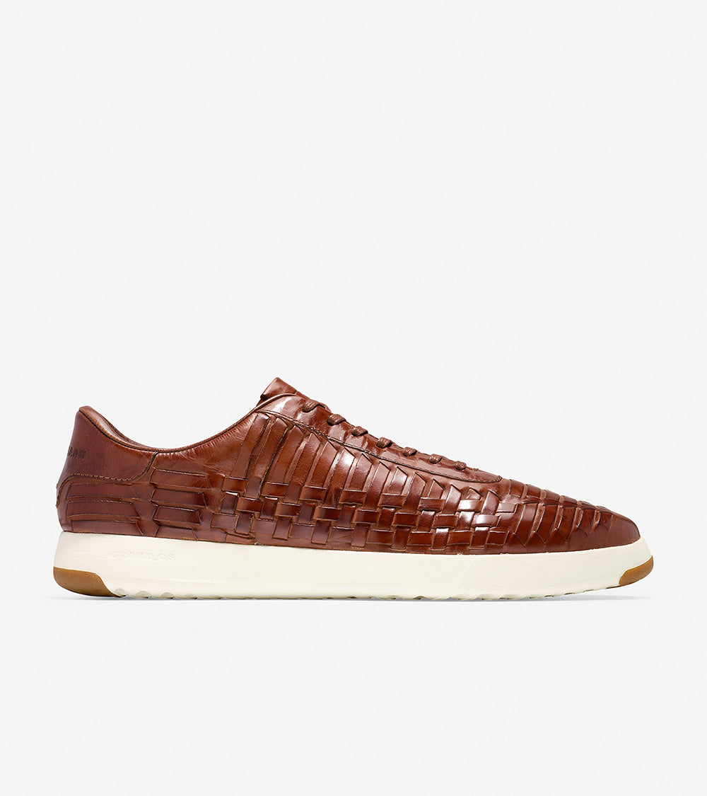 ColeHaan-Grandprø Tennis Hurrache Sneaker-c27278-Brown