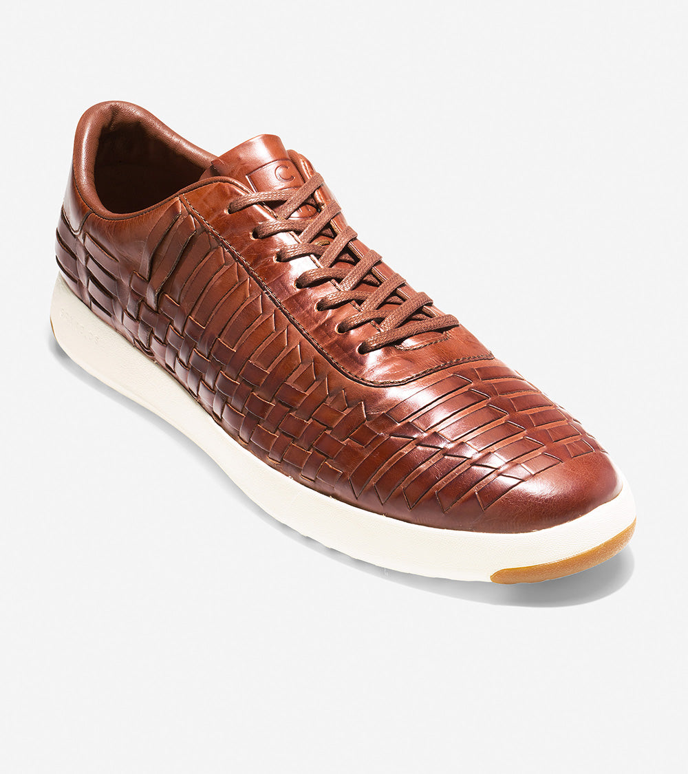 ColeHaan-Grandprø Tennis Hurrache Sneaker-c27278-Brown