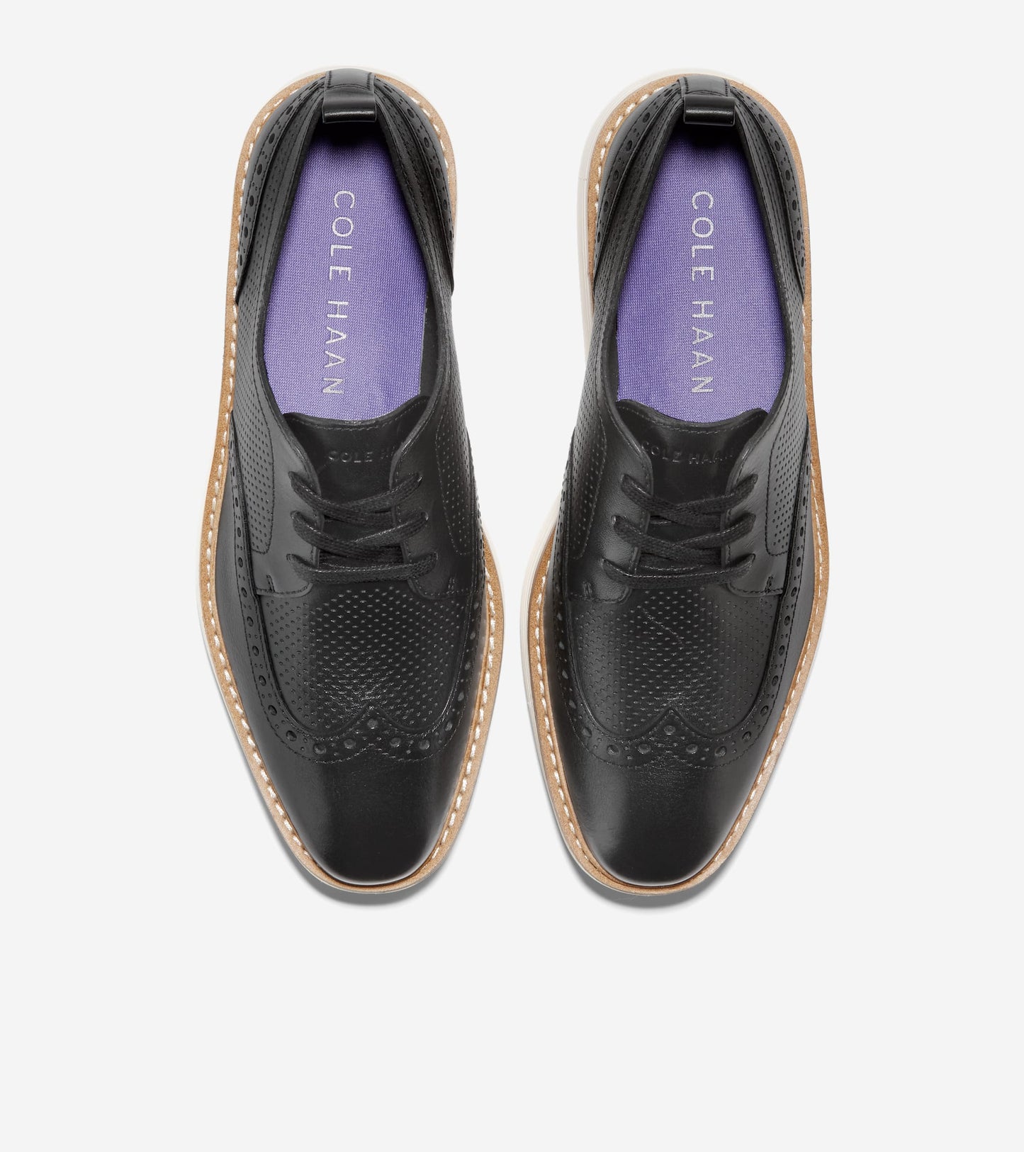 w28349-Women's ØriginalGrand Platform Wingtip Oxford-Black-Ivory