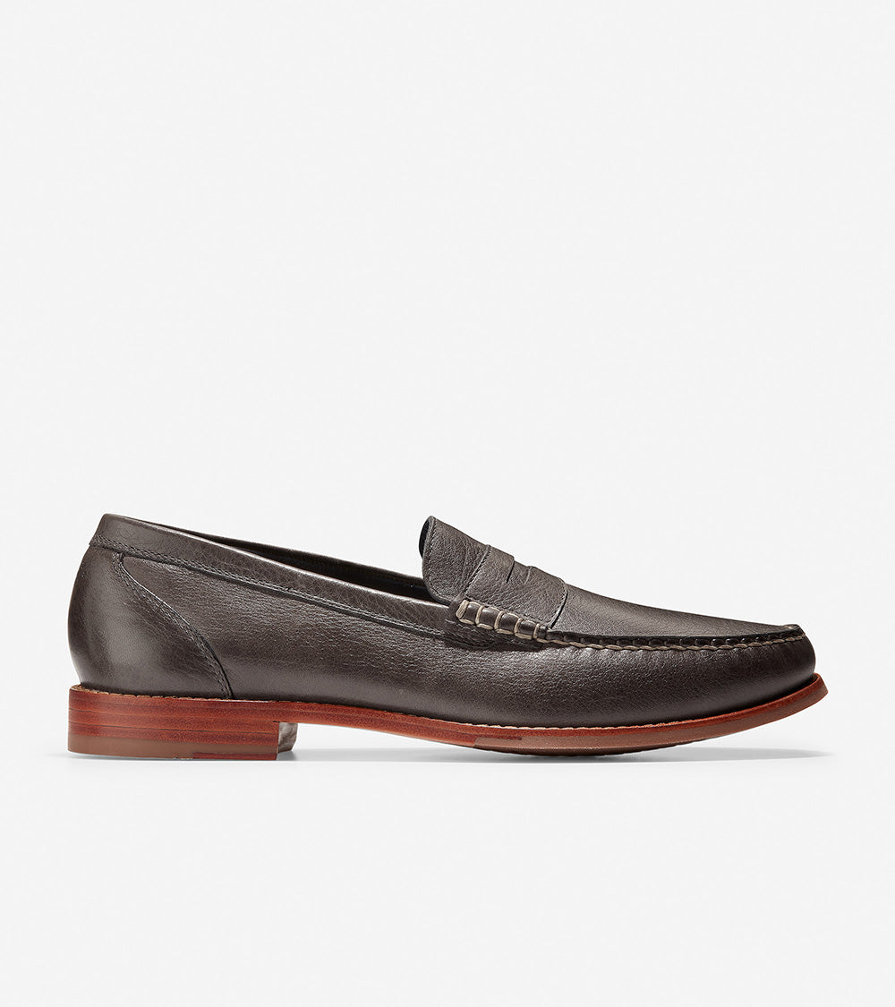 ColeHaan-Pinch Grand Classic Penny Loafer -c27650-Gray
