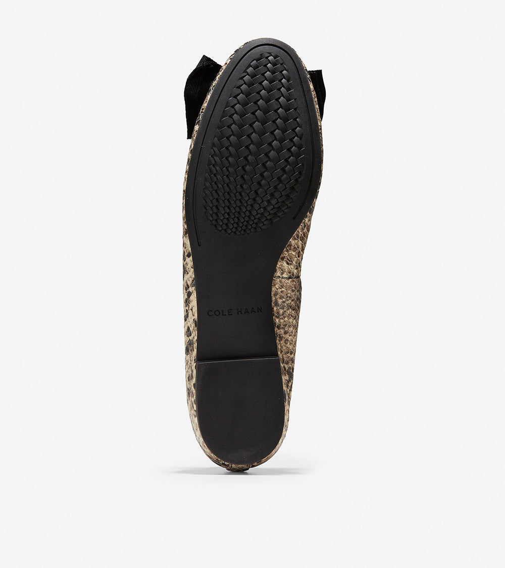 ColeHaan-Tali Soft Bow Ballet-w12818-Brown