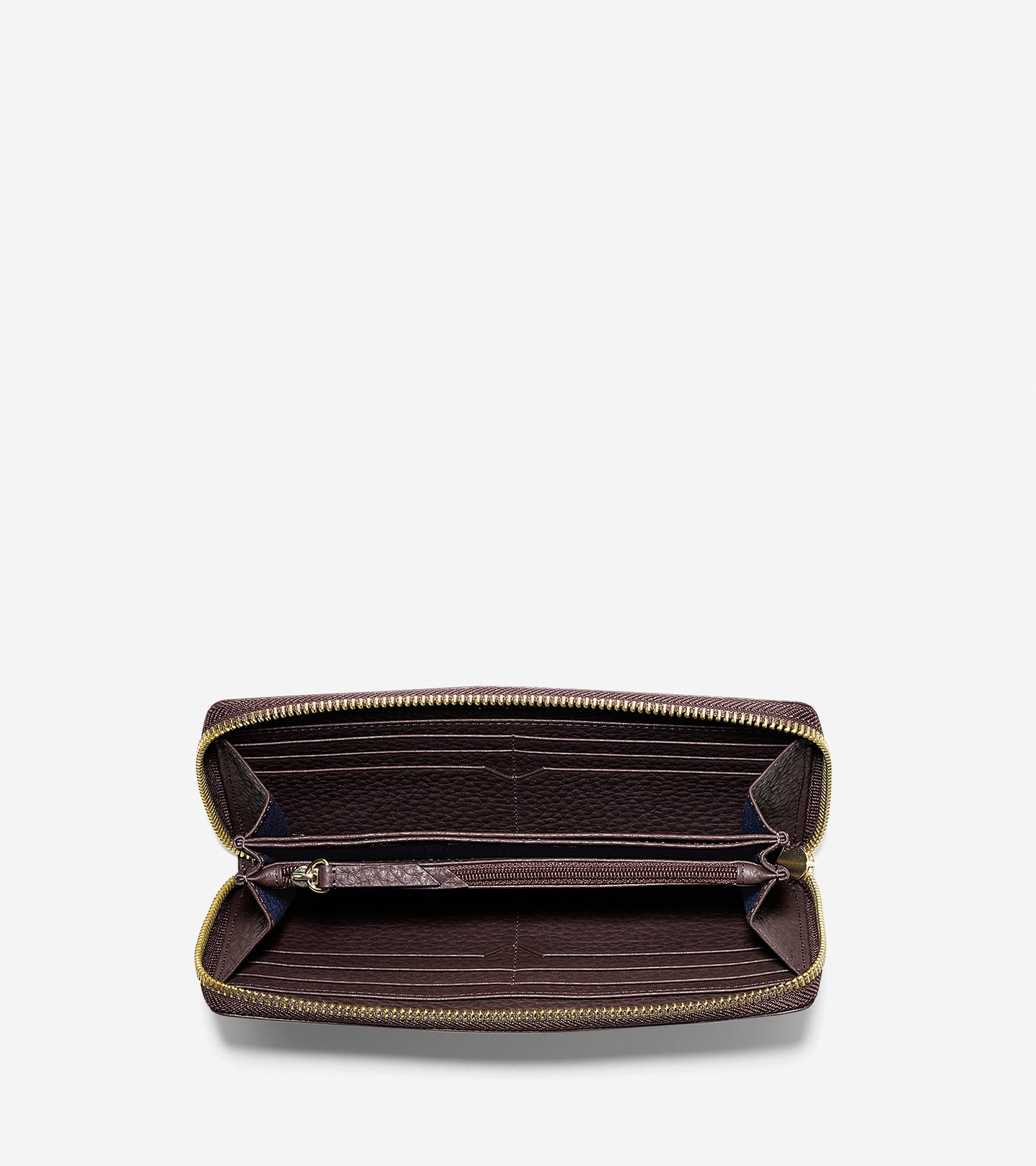 ColeHaan-Adeline Continental Zip Wallet-u00693-Chestnut