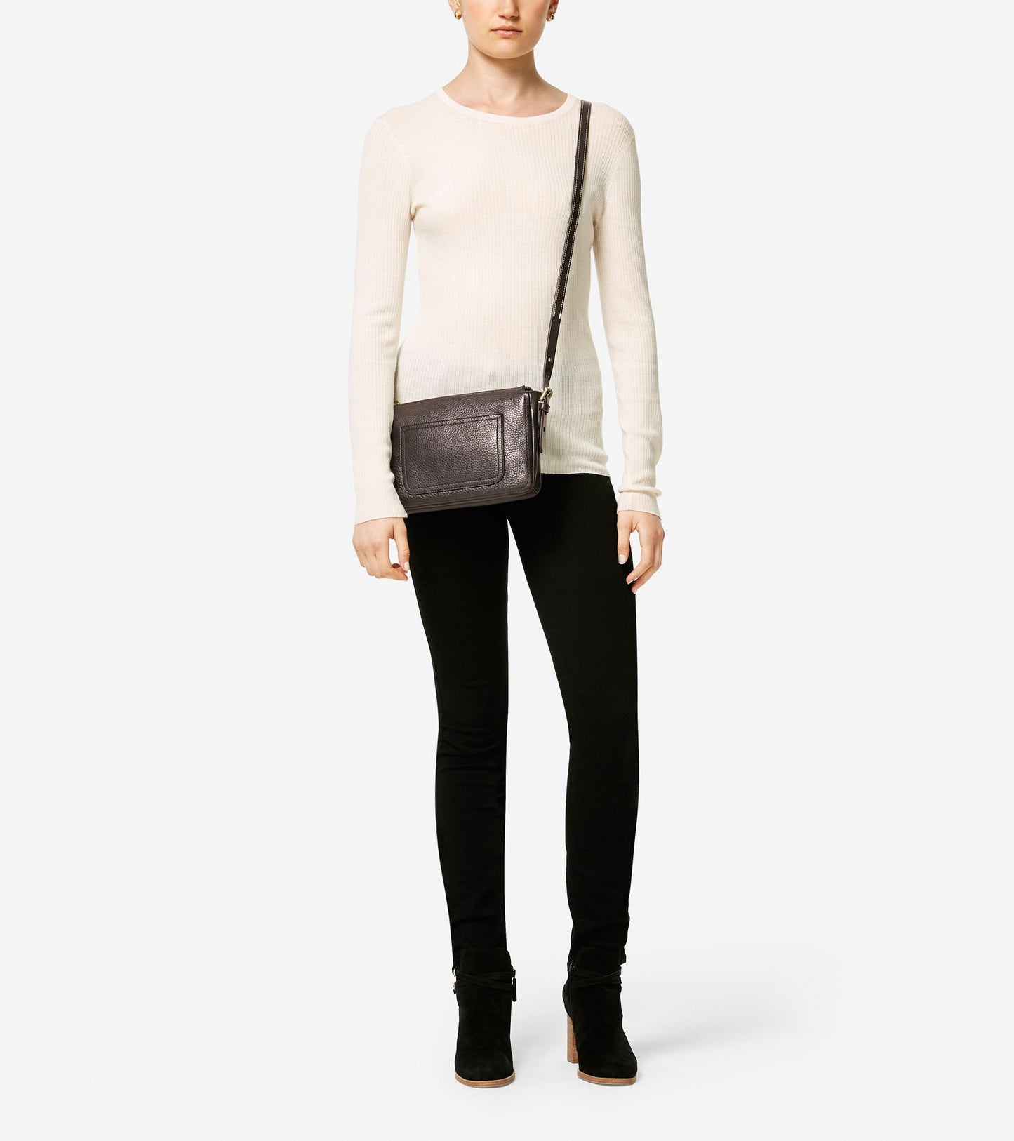ColeHaan-Loralie Swingpack-u02444-Java Grained Leather