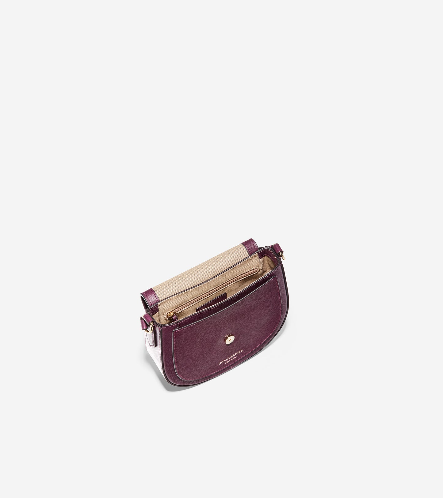 ColeHaan-Flap Crossbody-u04186-Winetasting Burgundy