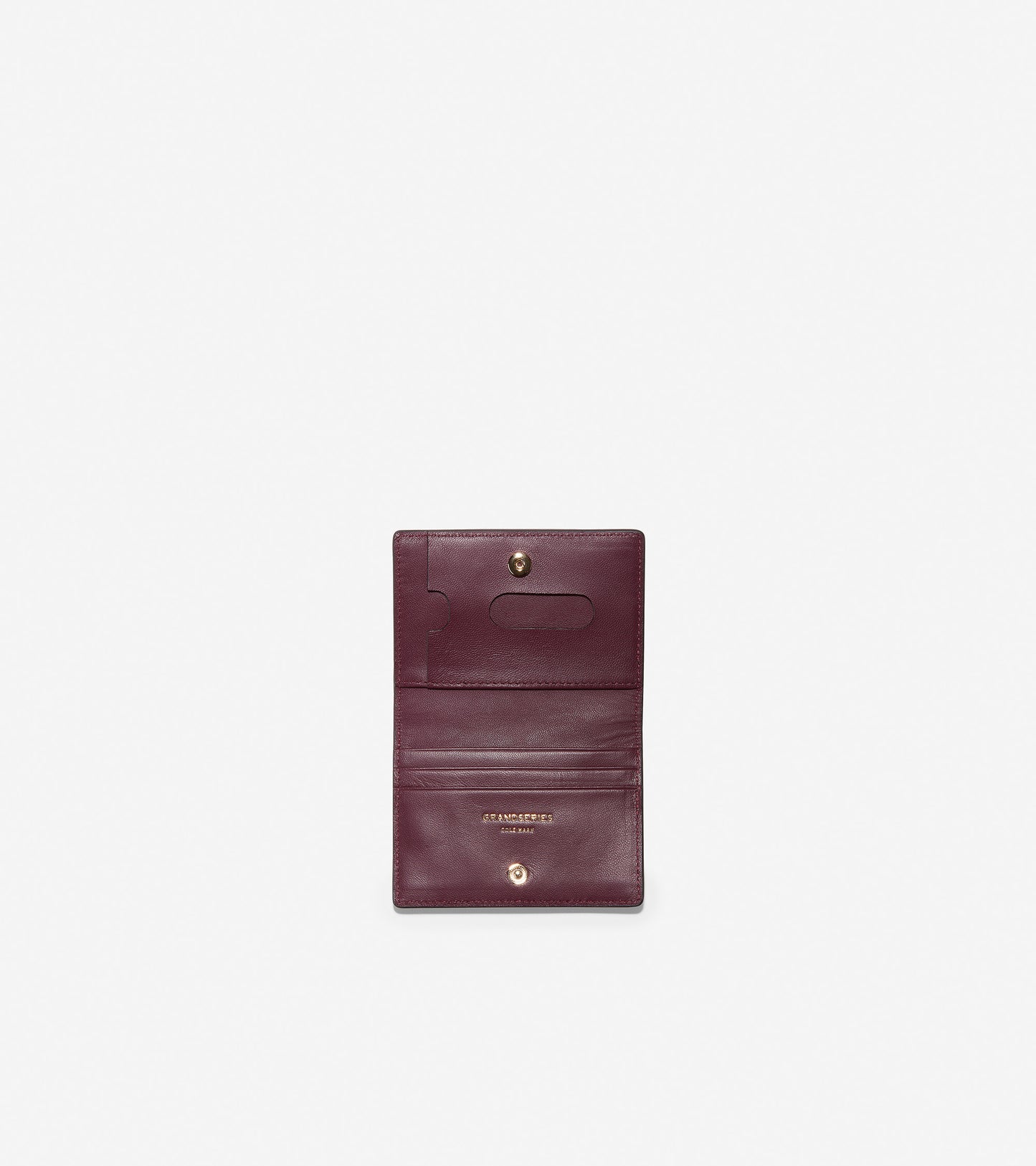ColeHaan-GRANDSERIES Card Case-u04203-Burgundy