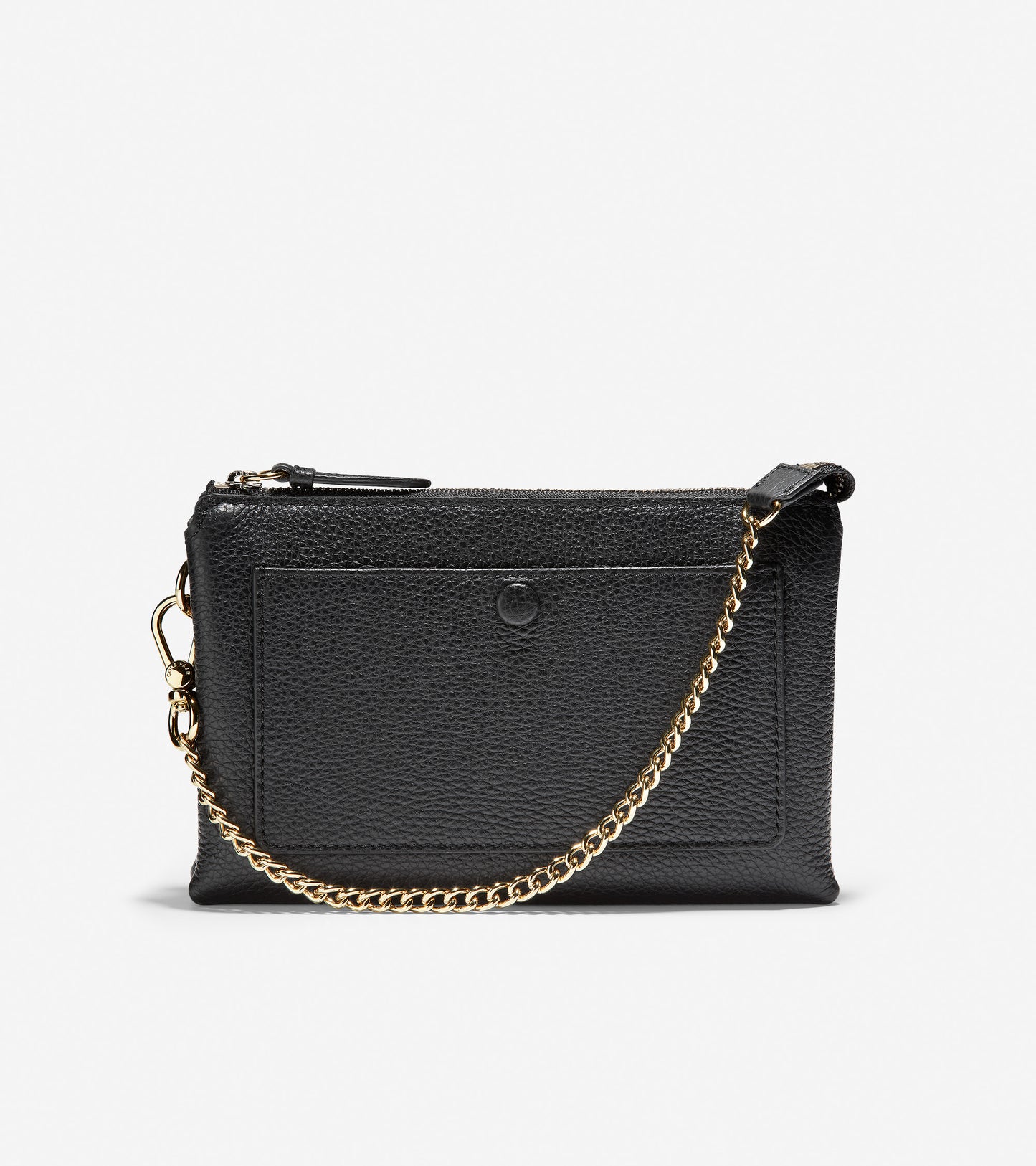 ColeHaan-GRANDSERIES Double Gusset Pouch-u04227-Black