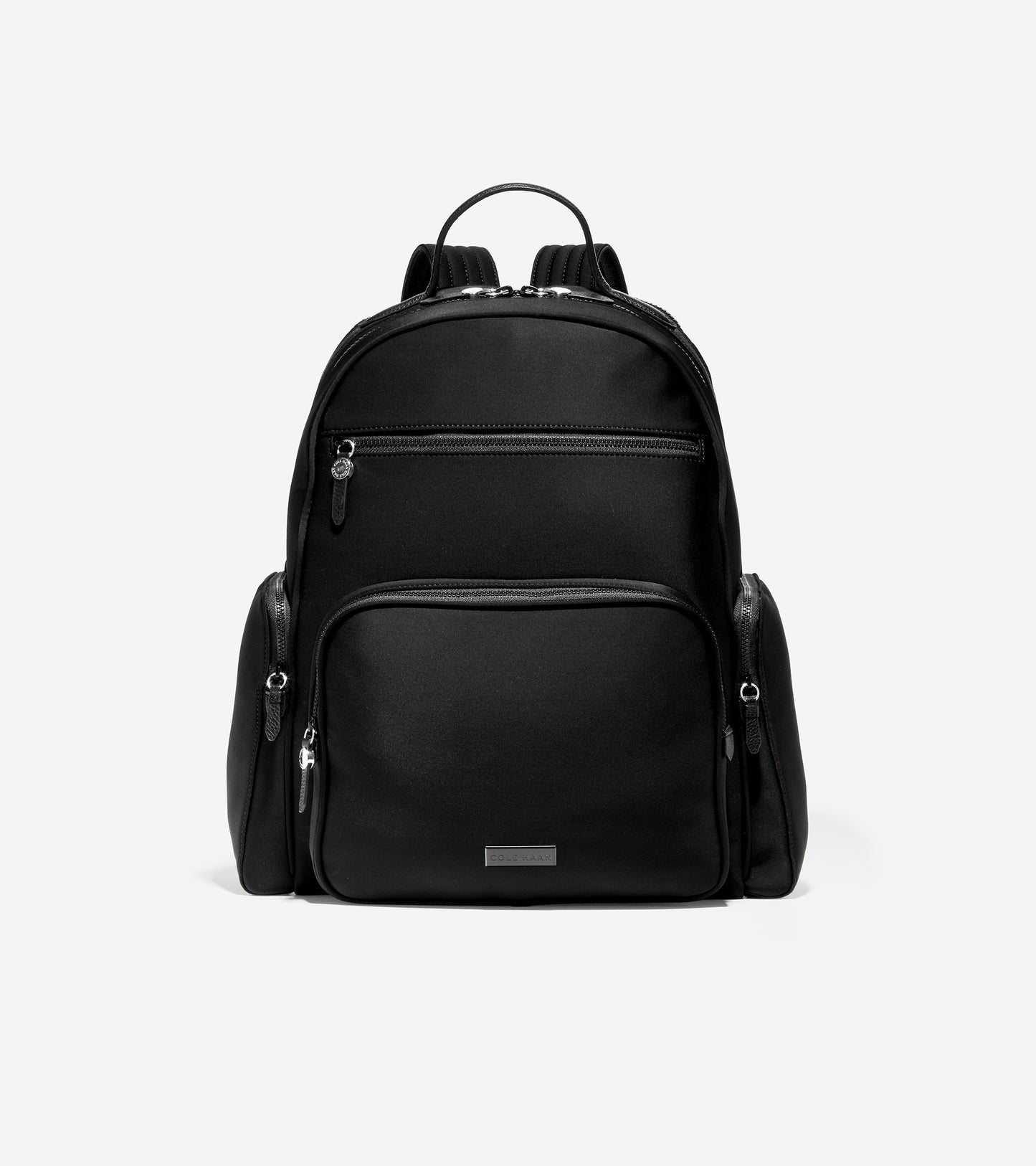 ColeHaan-Grand Ambition Travel Backpack-u04327-Black Neoprene