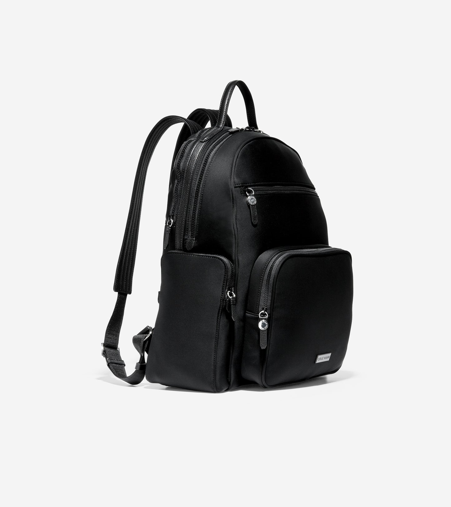 ColeHaan-Grand Ambition Travel Backpack-u04327-Black Neoprene